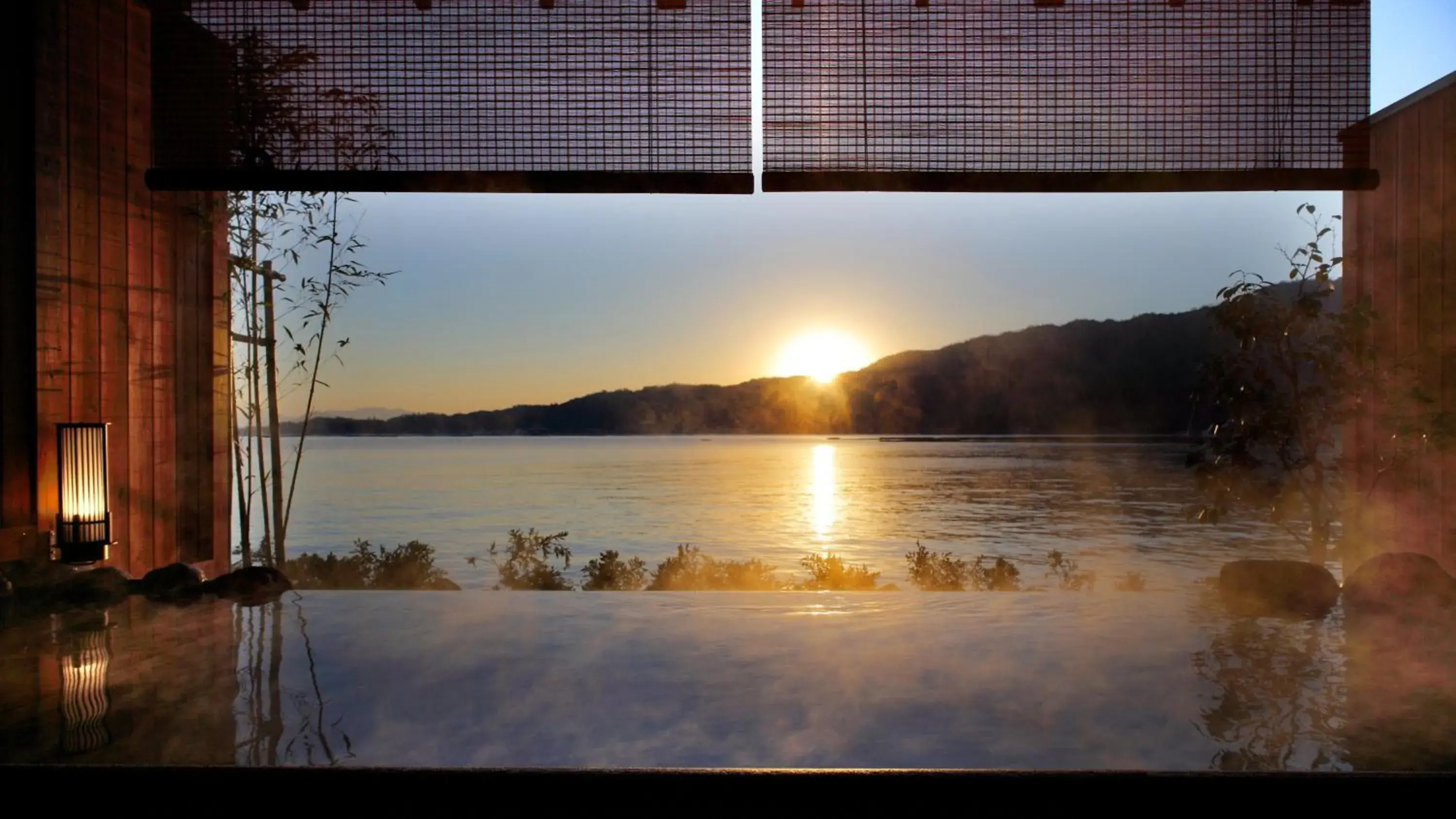 Hot Spring Bath in Aki Grand Hotel