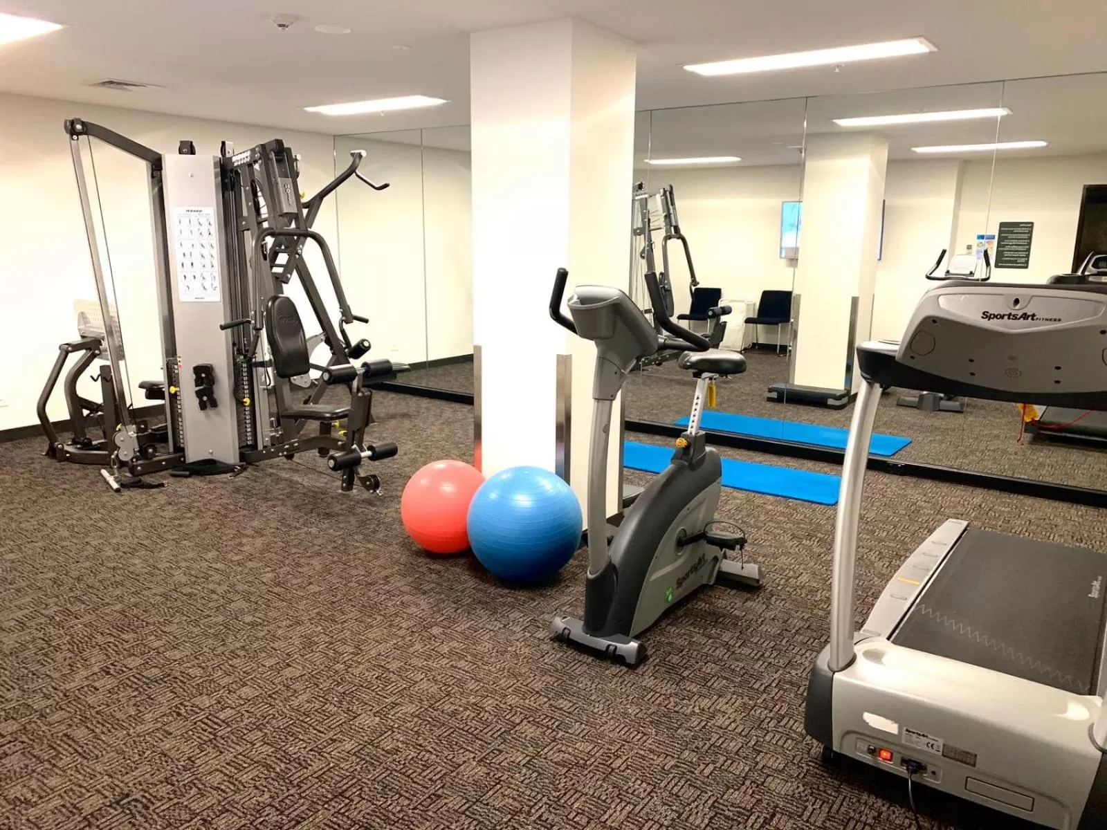 Fitness centre/facilities in Corporate Living Accommodation Abbotsford