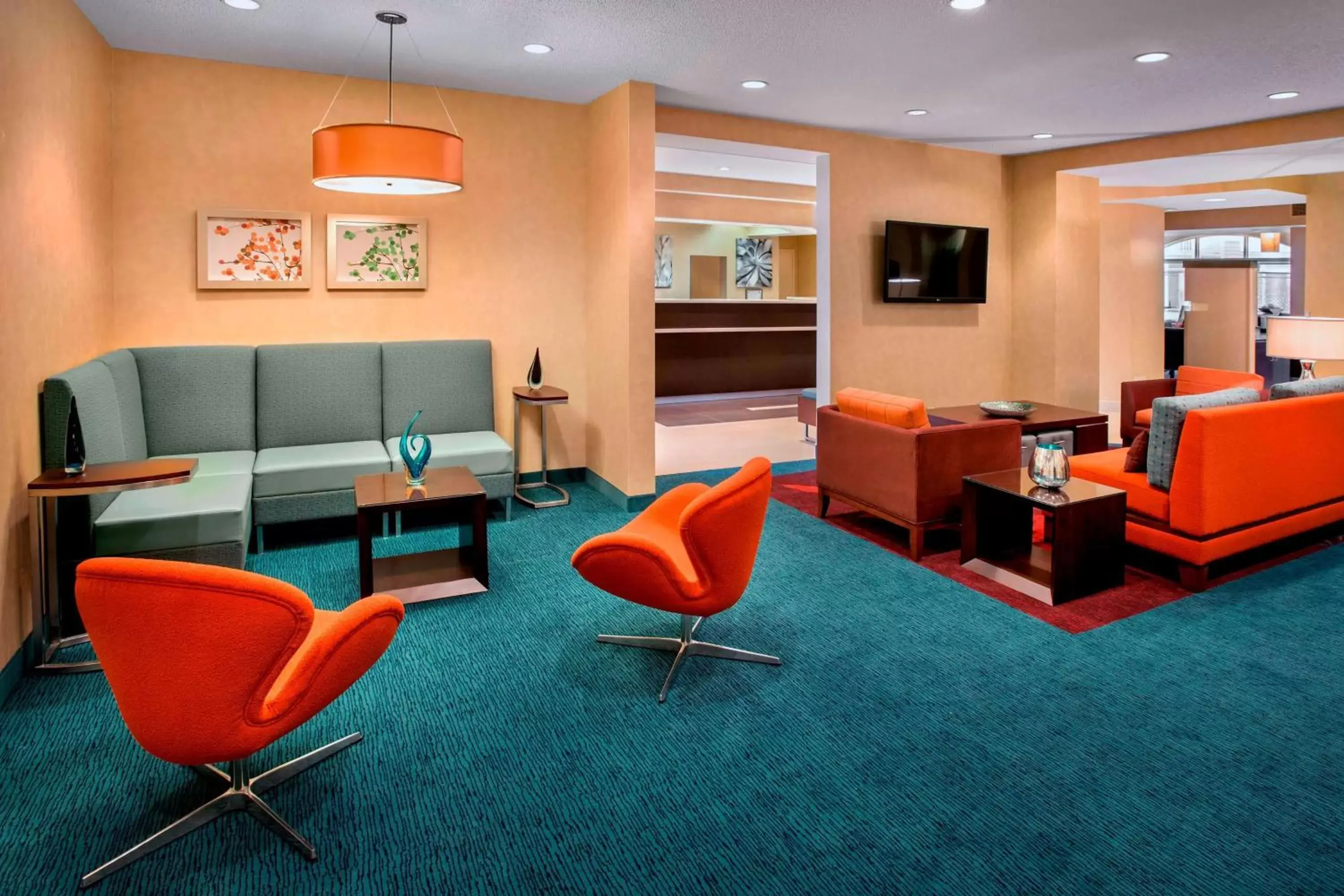 Lobby or reception, Seating Area in Sonesta ES Suites Boston Westborough