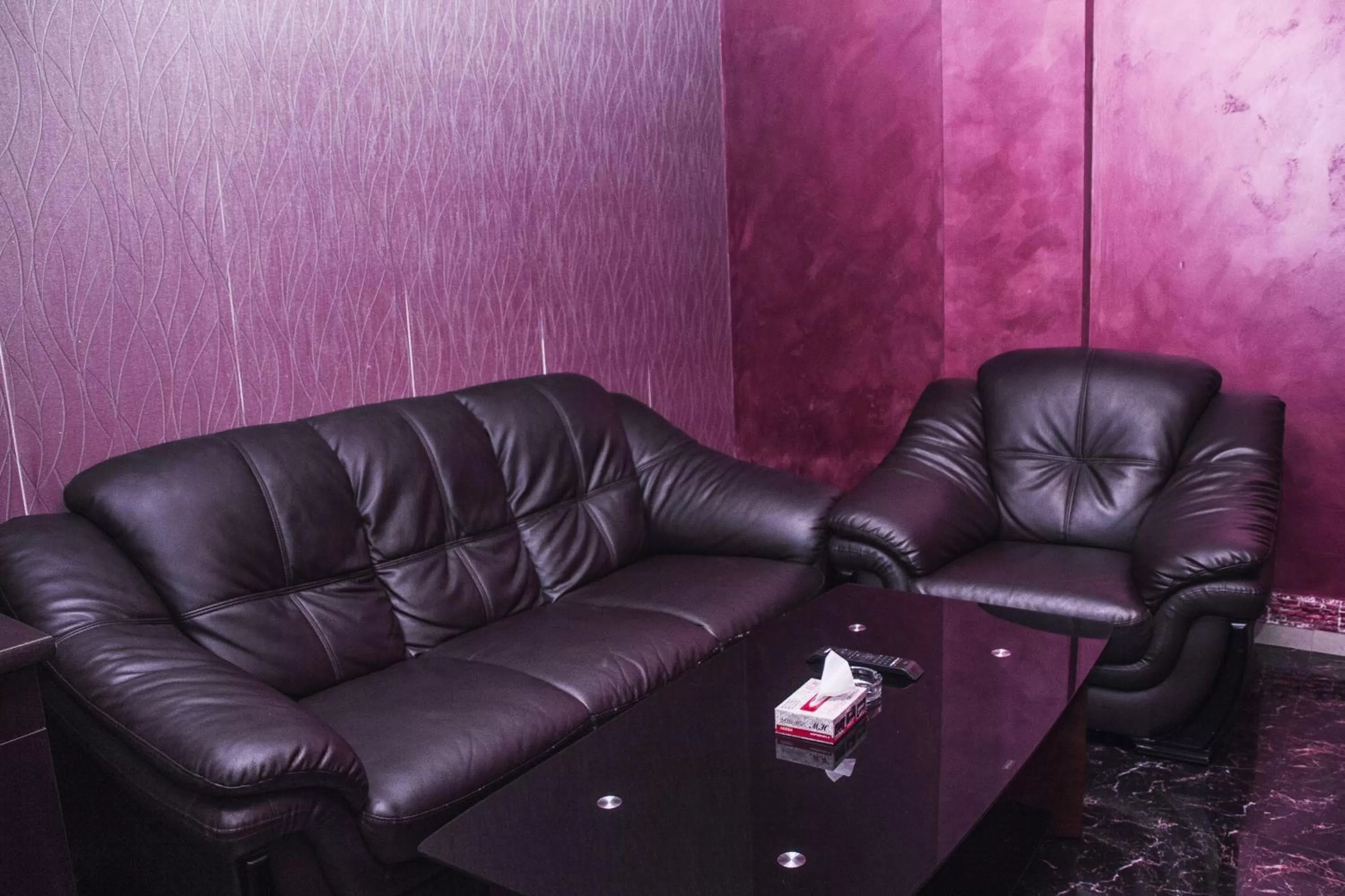 Living room in Mirage Hotel