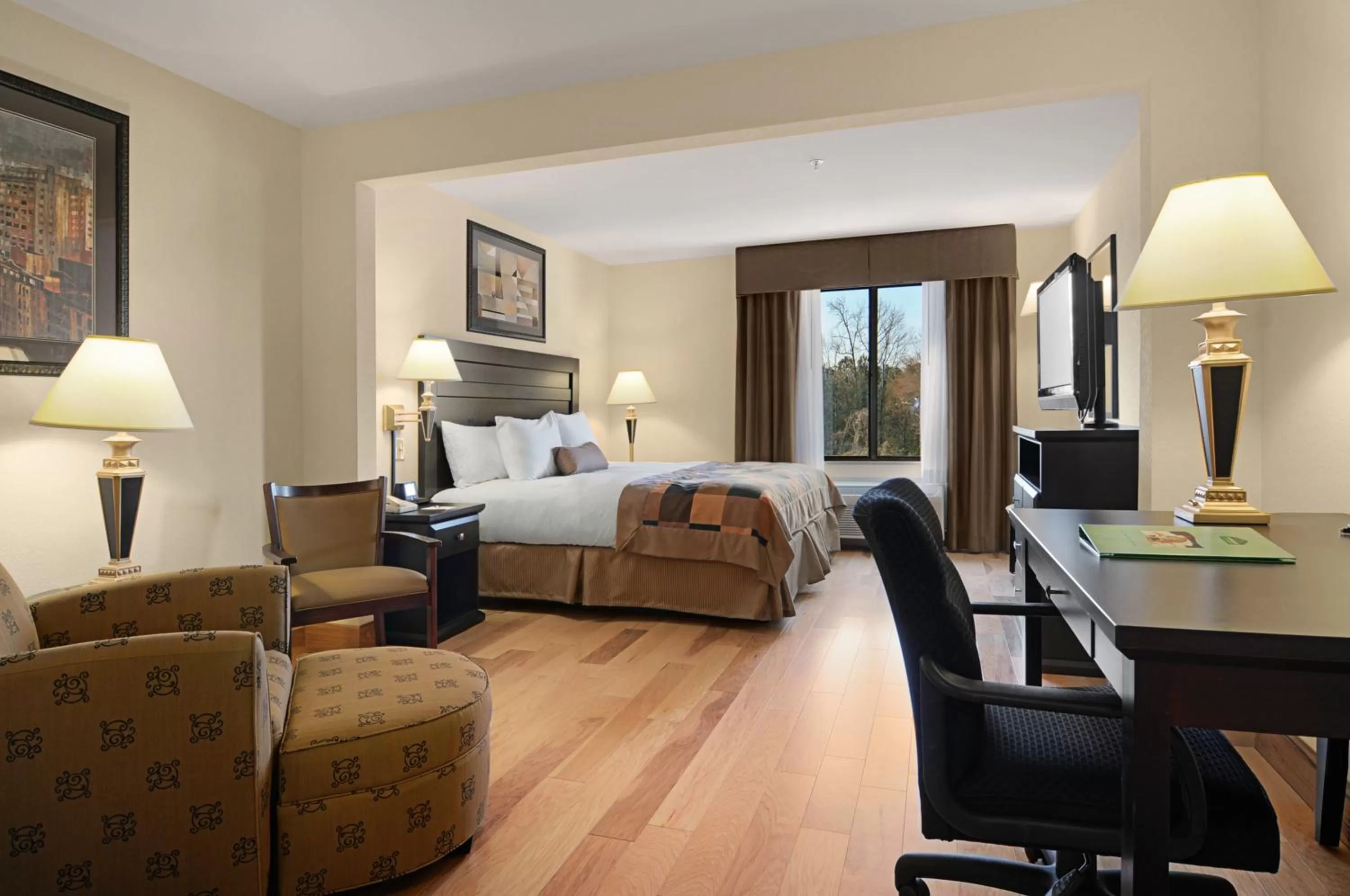 Living room, Bed in Wingate by Wyndham LaGrange