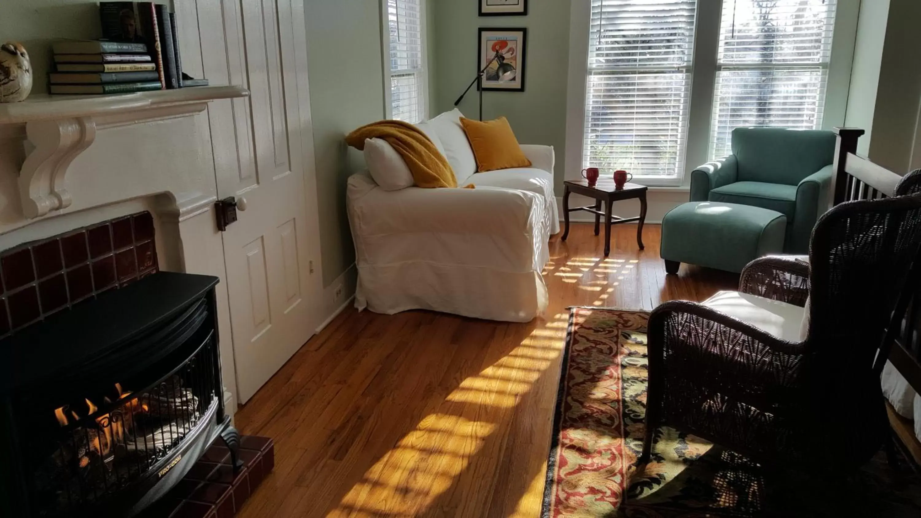 Living room, Seating Area in Rosemont B&B Cottages