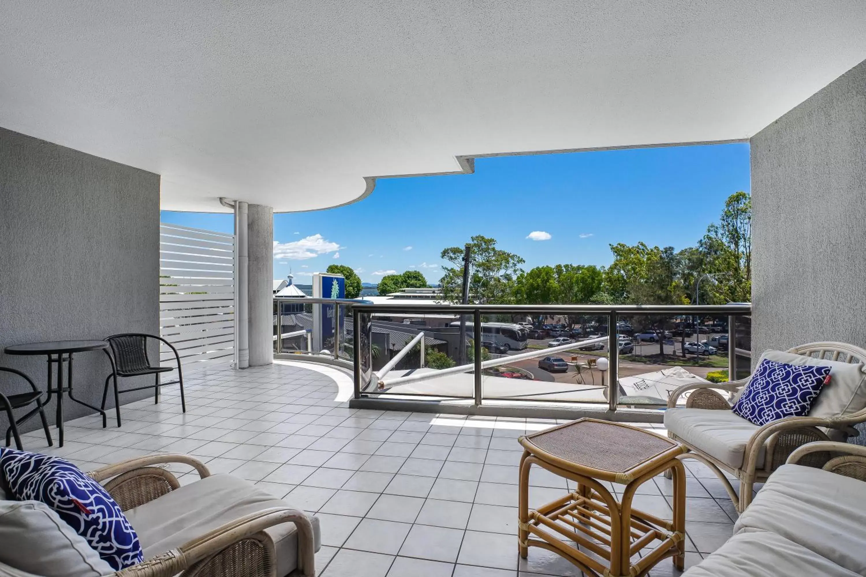 Balcony/Terrace in Nelson Towers Motel & Apartments