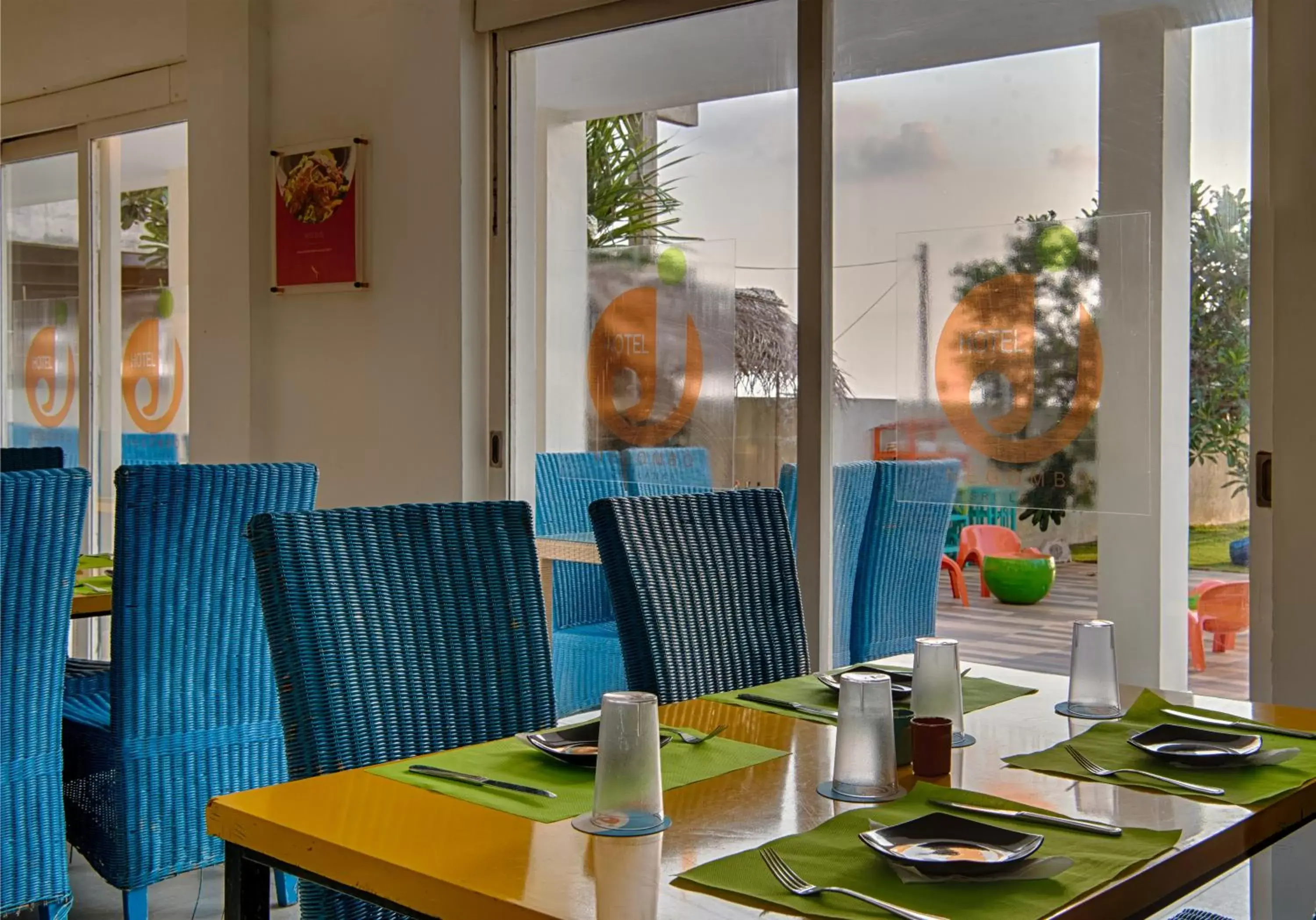 Dining area, Restaurant/Places to Eat in Hotel J Negombo