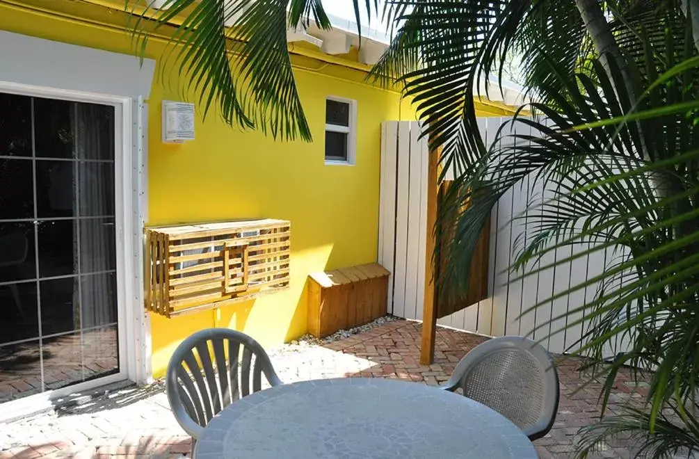 Patio in The Ocean View Inn