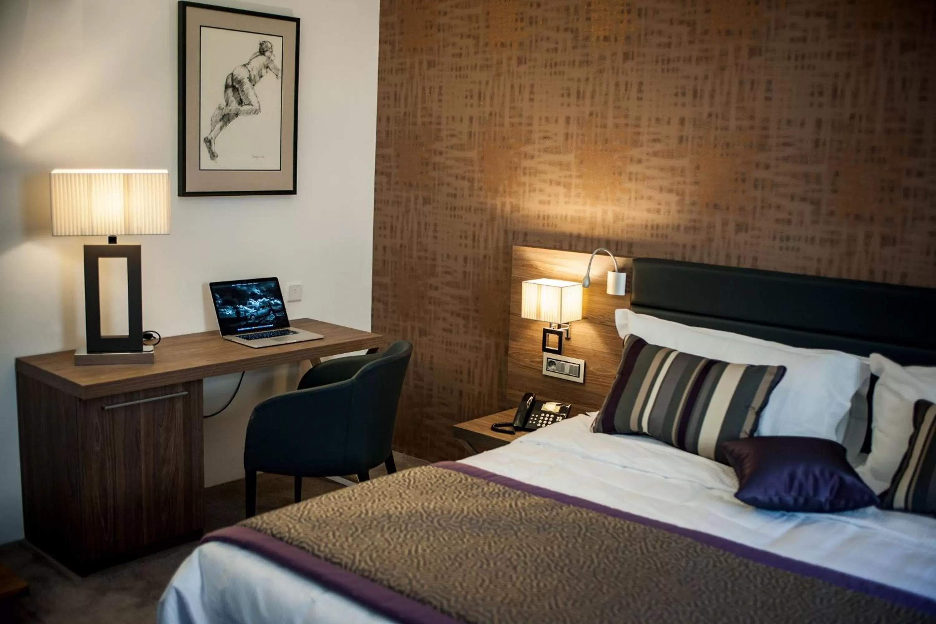 Bed in Palazzo Paolina Boutique Hotel