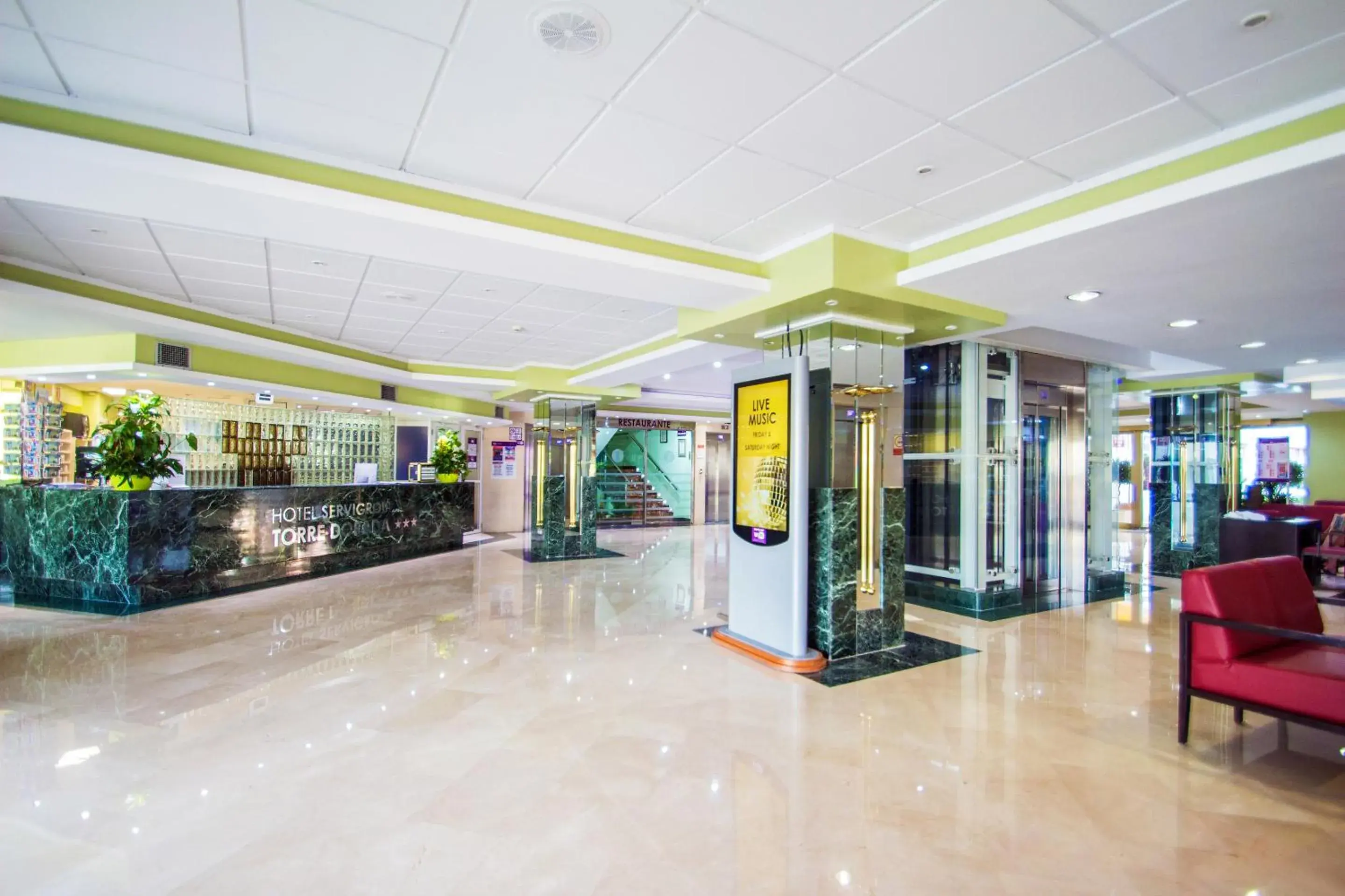 Lobby or reception, Lobby/Reception in Hotel Servigroup Torre Dorada