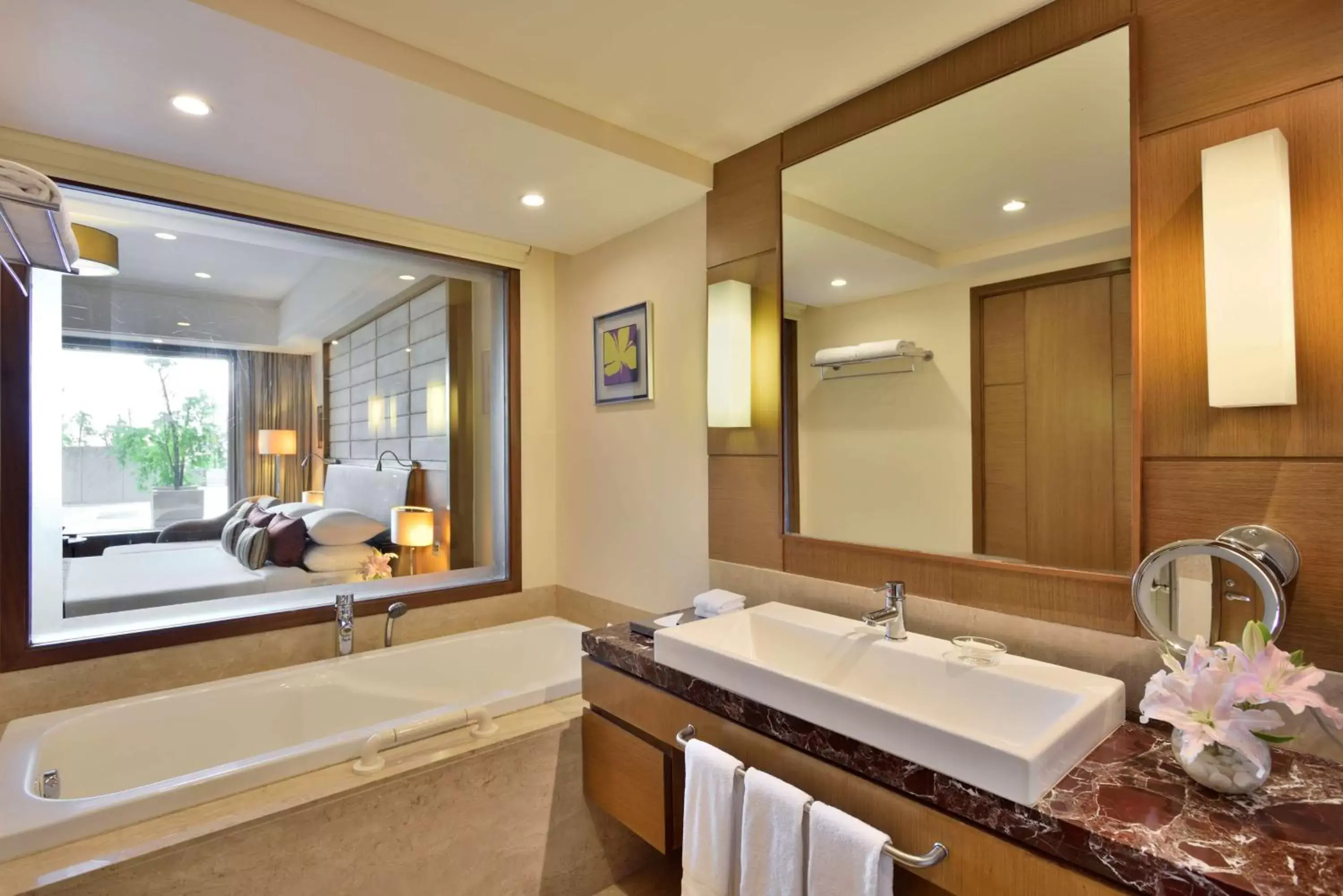 Bathroom in Radisson Blu Hotel, Indore