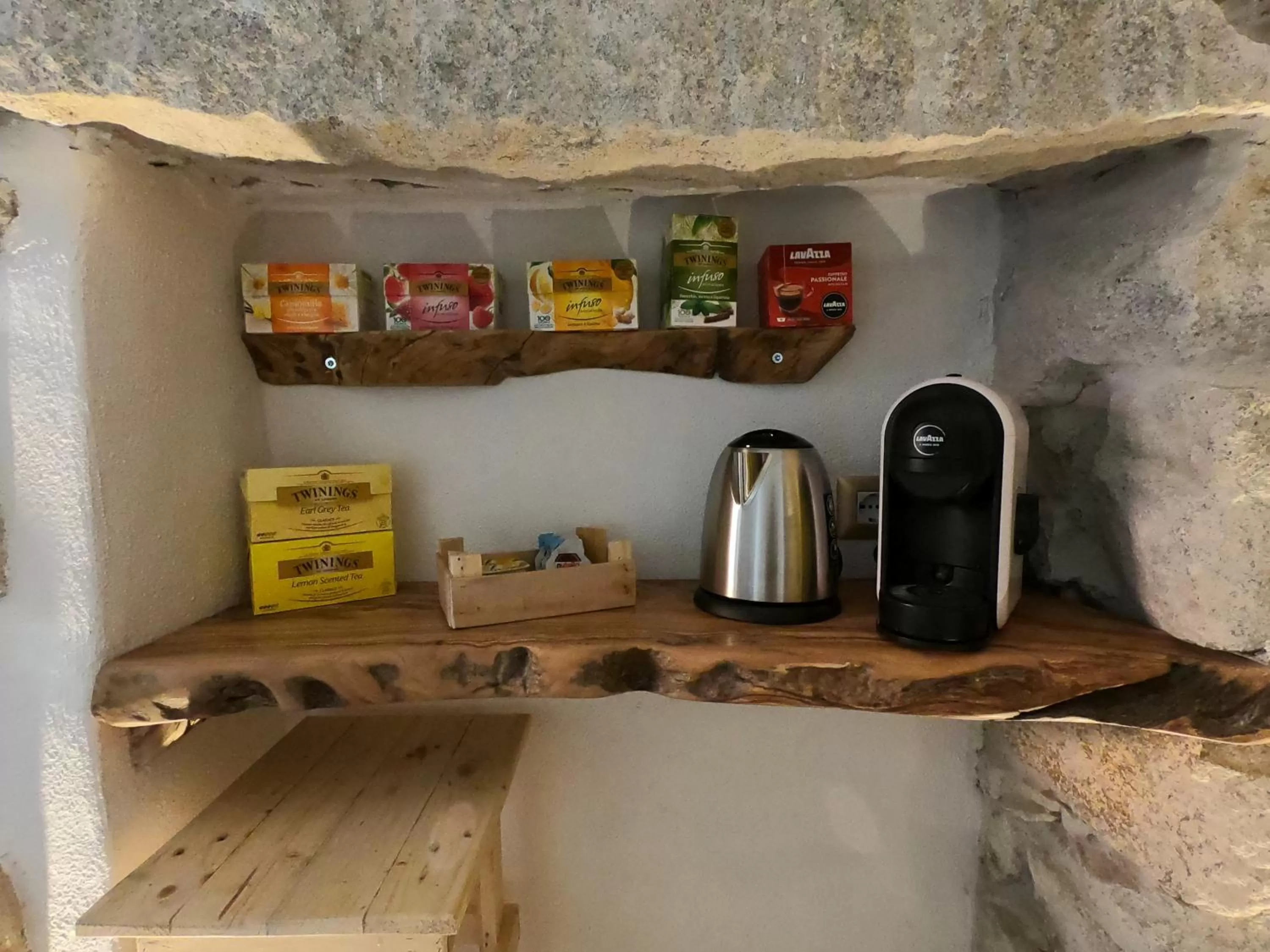 Coffee/tea facilities in B&B François le cordonnier maison de charme
