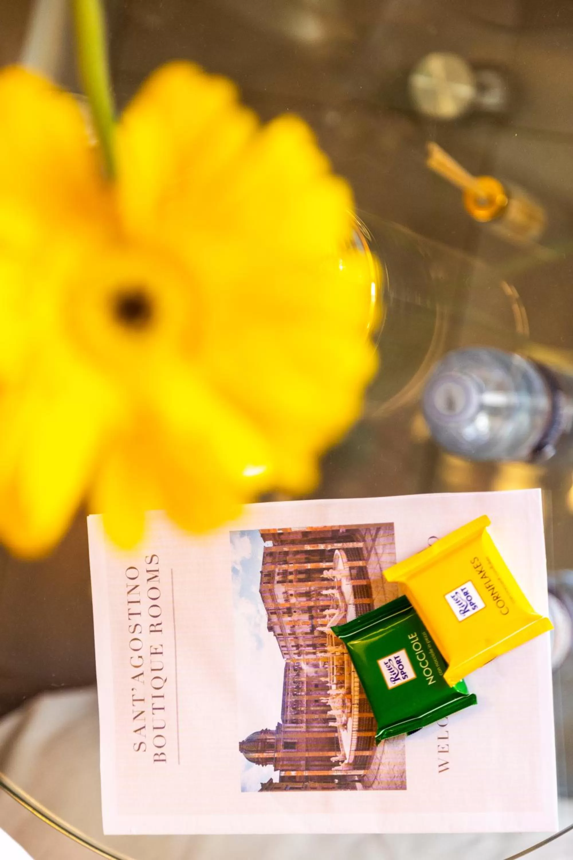 Food and drinks in Sant’Agostino Boutique Rooms