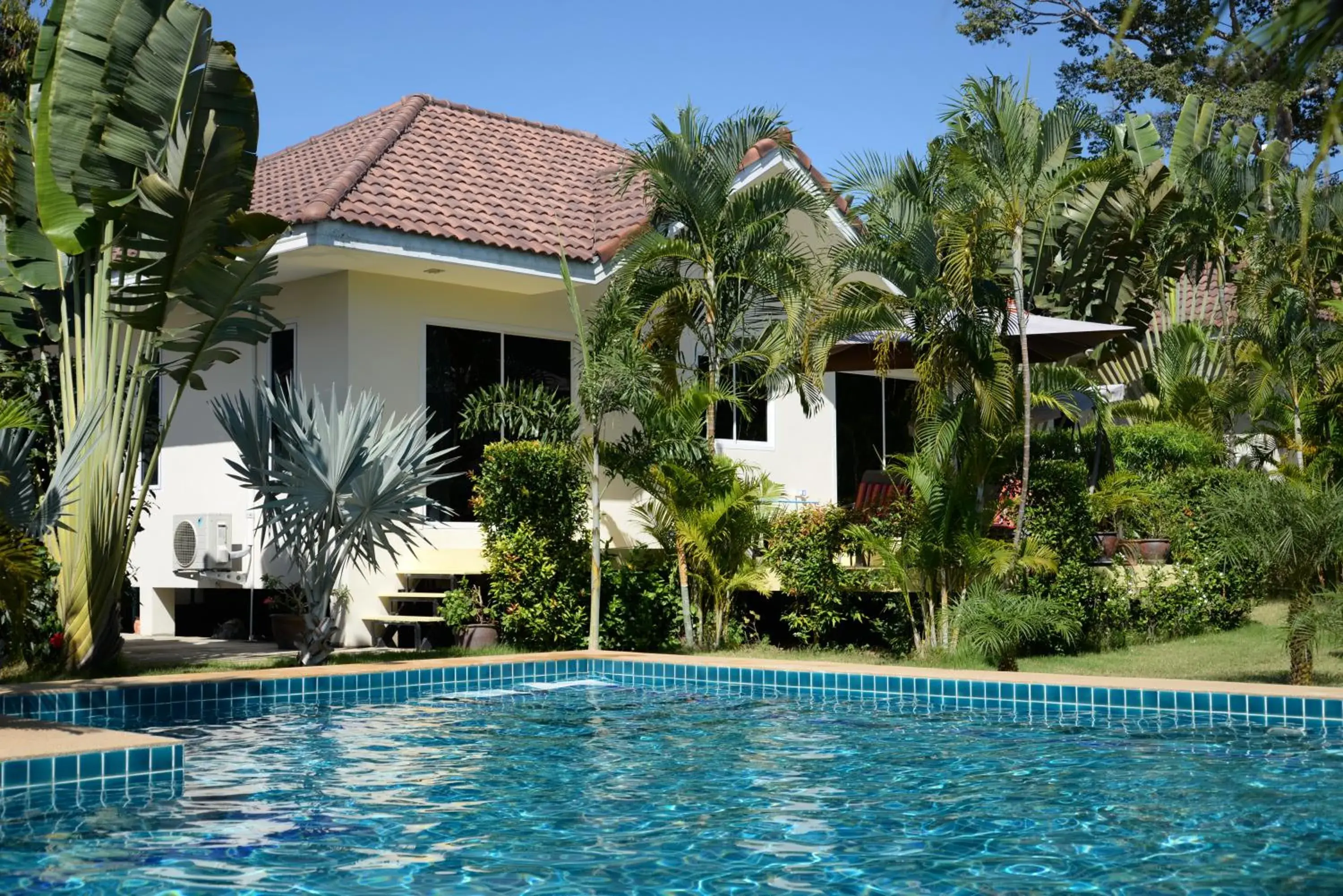 Swimming pool, Property Building in Bangsaray Villa