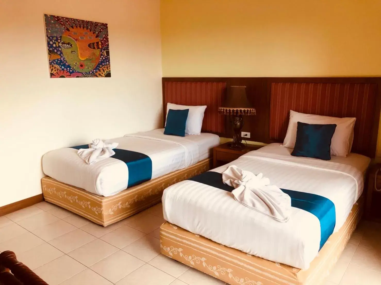 Bedroom, Bed in Thipurai Beach Hotel