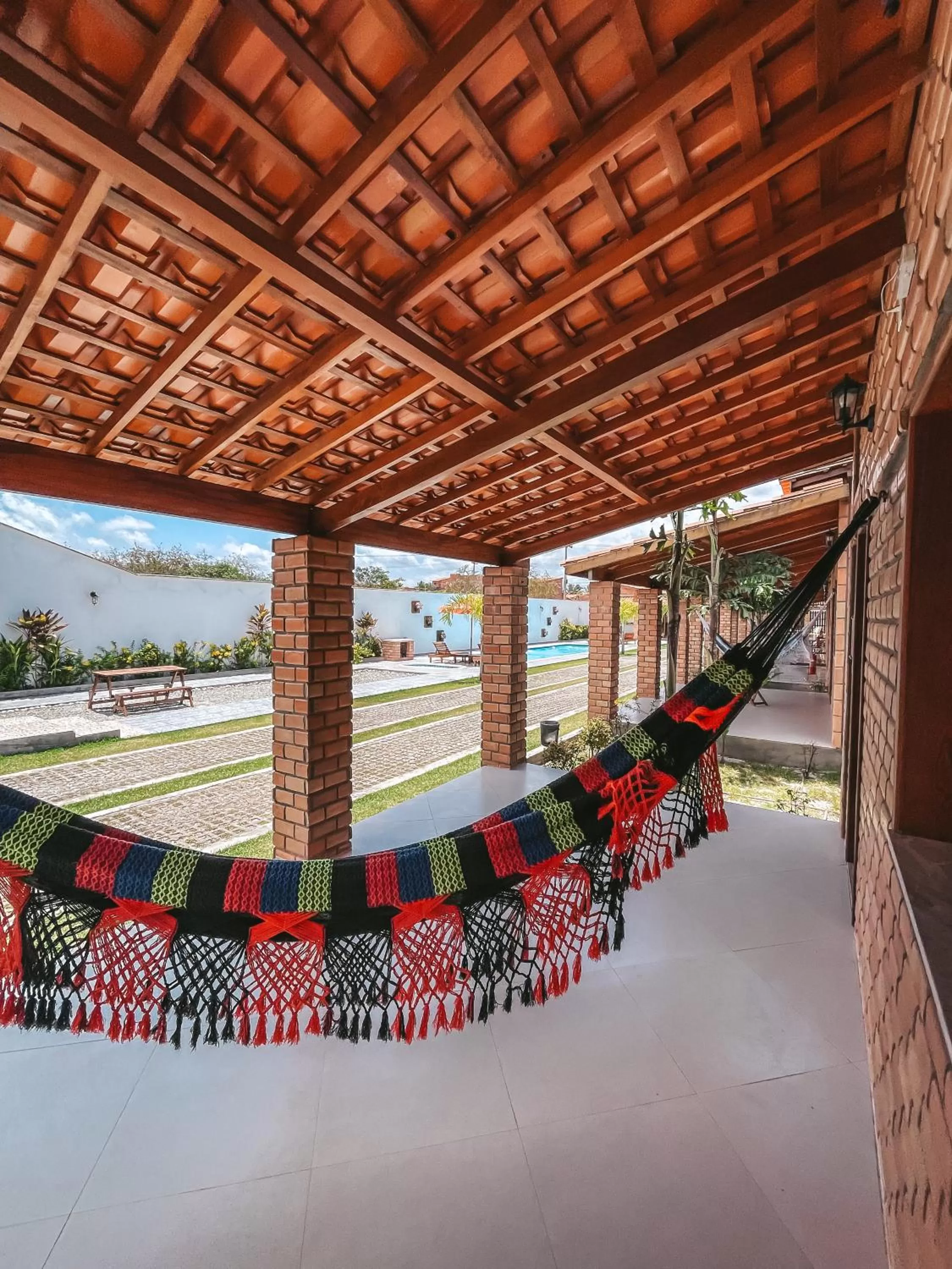 Balcony/Terrace in Pousada Vasto Horizonte