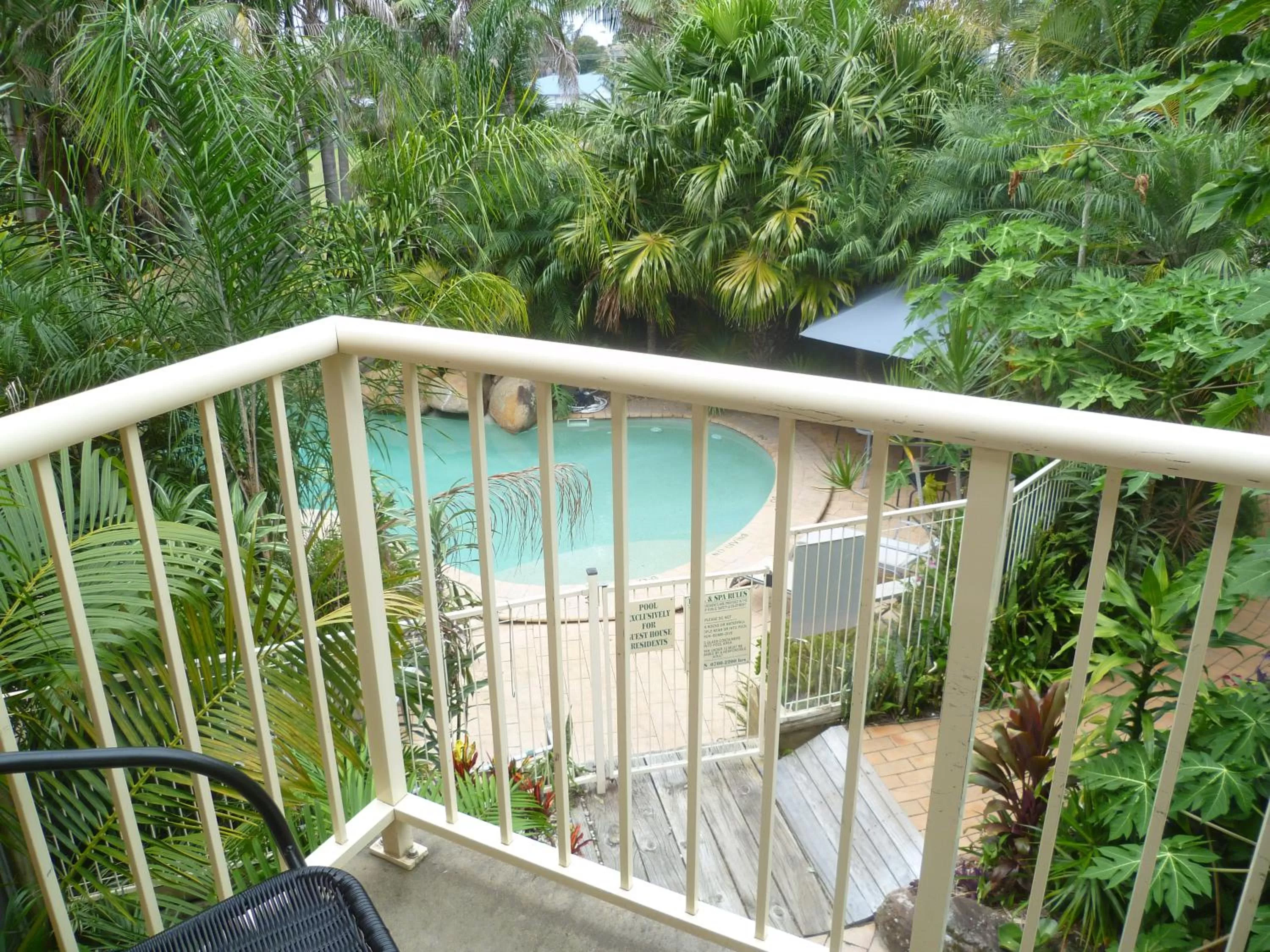 Pool view in Oasis Inn Ulladulla - Welcoming Guests 18 Years and Older