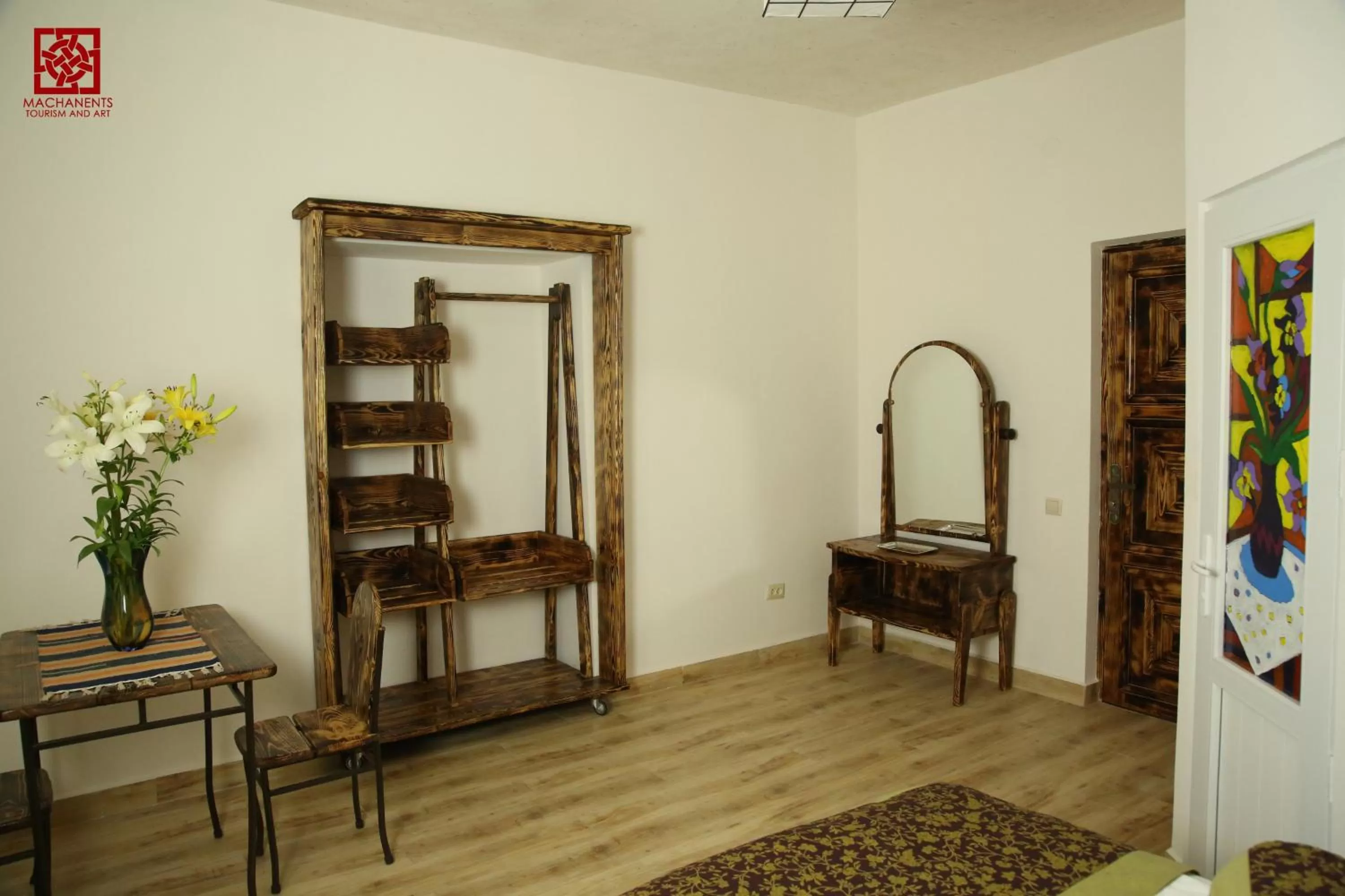 Decorative detail in Machanents Art Hotel