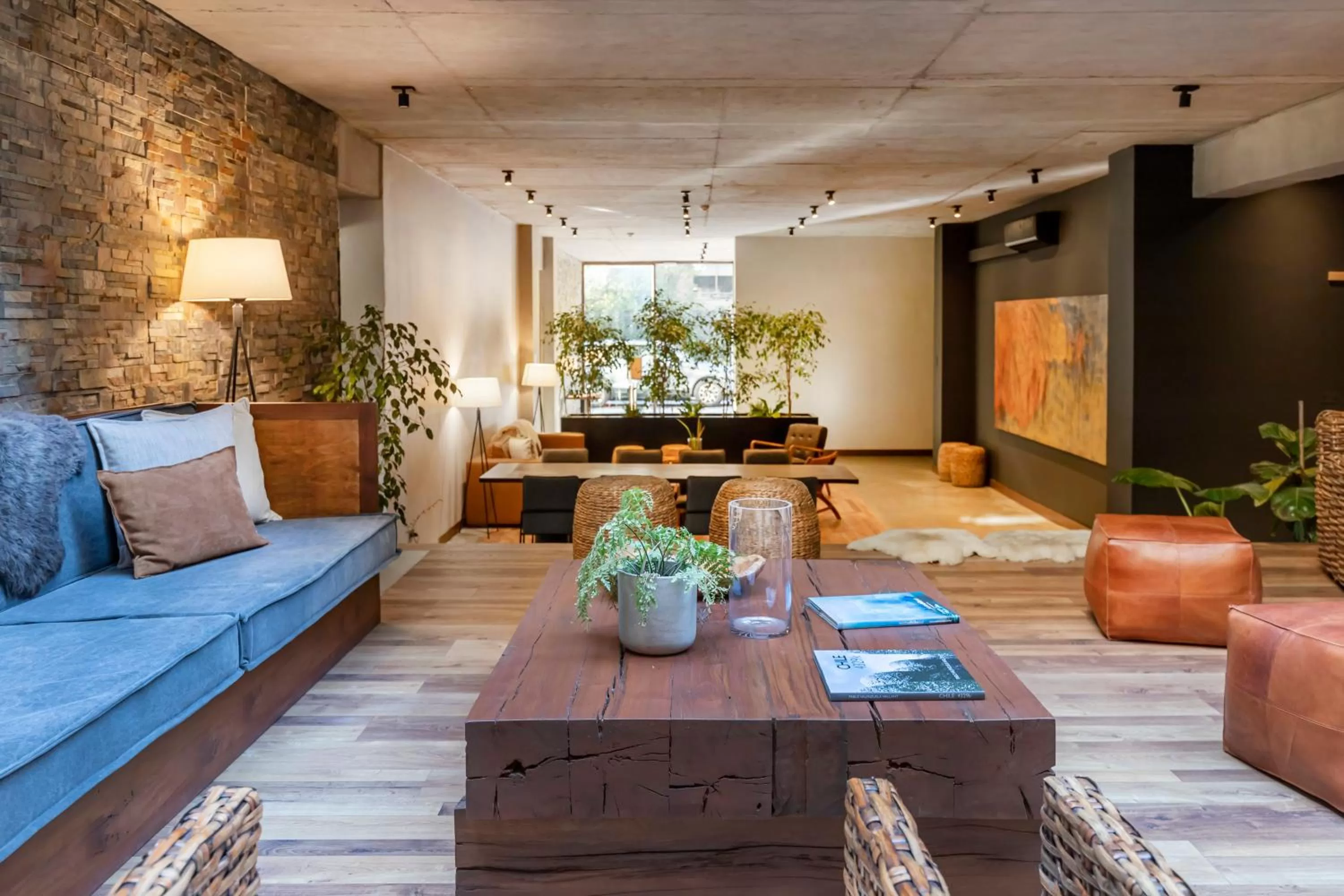 Seating area in The Place