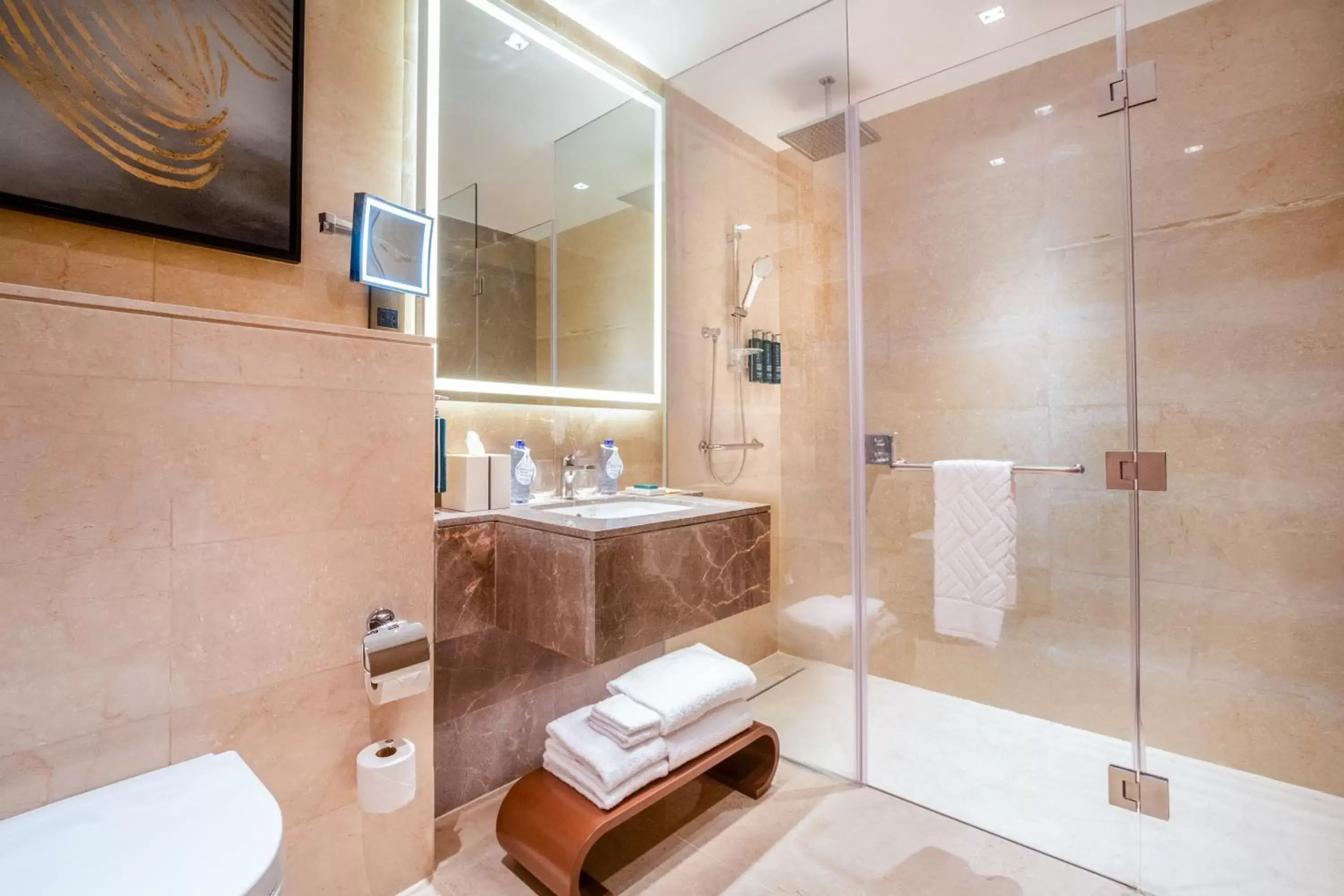 Shower, Bathroom in Hilton Kinshasa