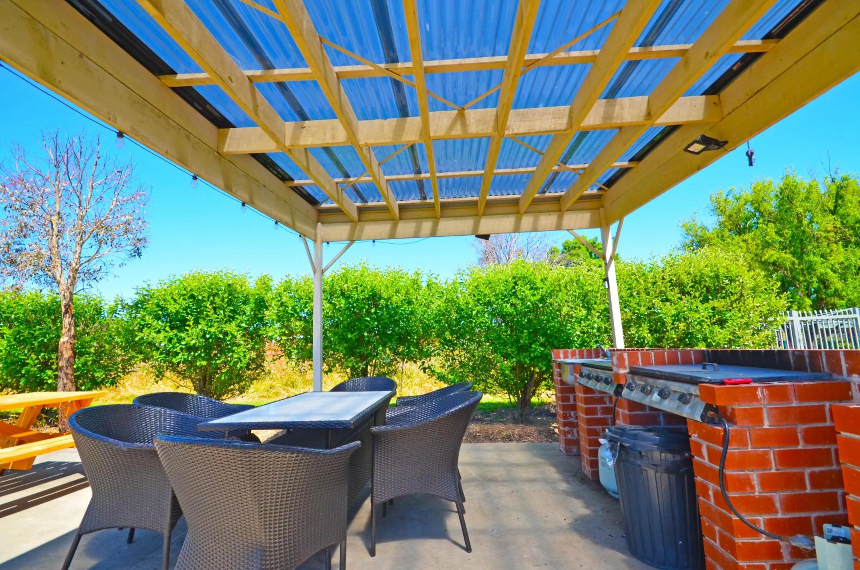 BBQ facilities in The Hallows Accommodation