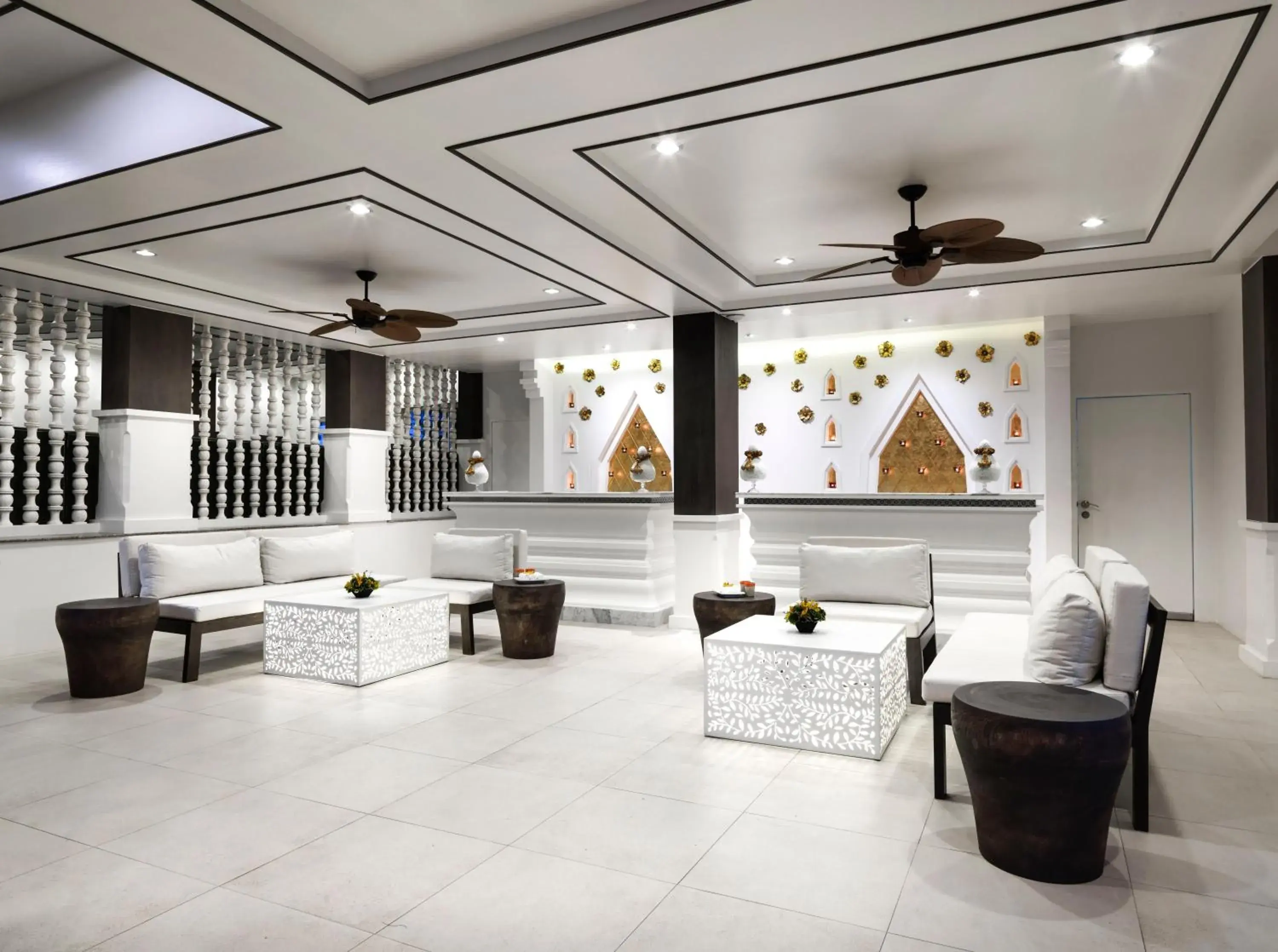 Lobby or reception in Chanalai Flora Resort, Kata Beach Lobby or reception in Chanalai Flora Resort, Kata Beach
