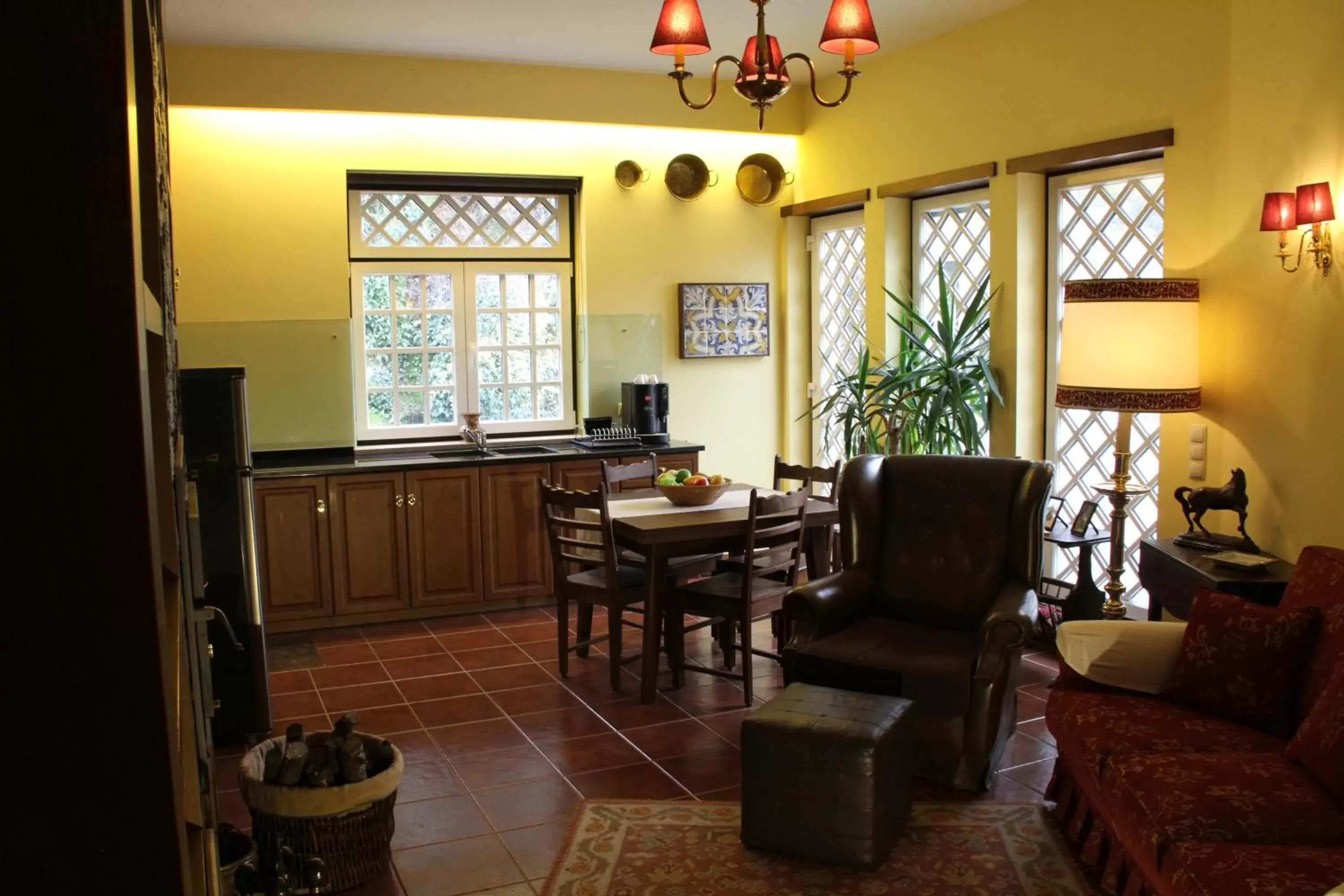 Living room in Camping Lamego Douro Valley