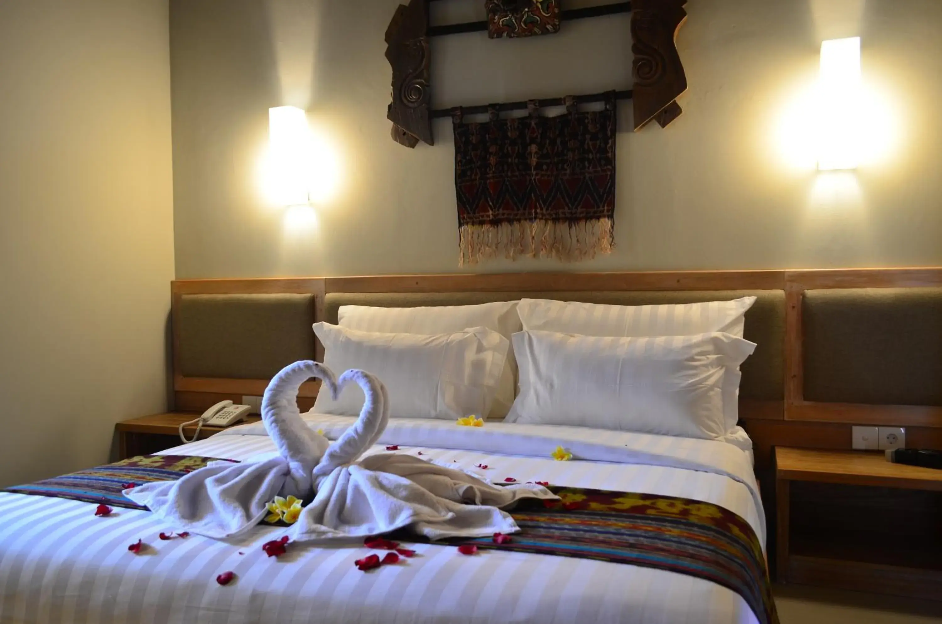 Bed in Tetirah Boutique Hotel