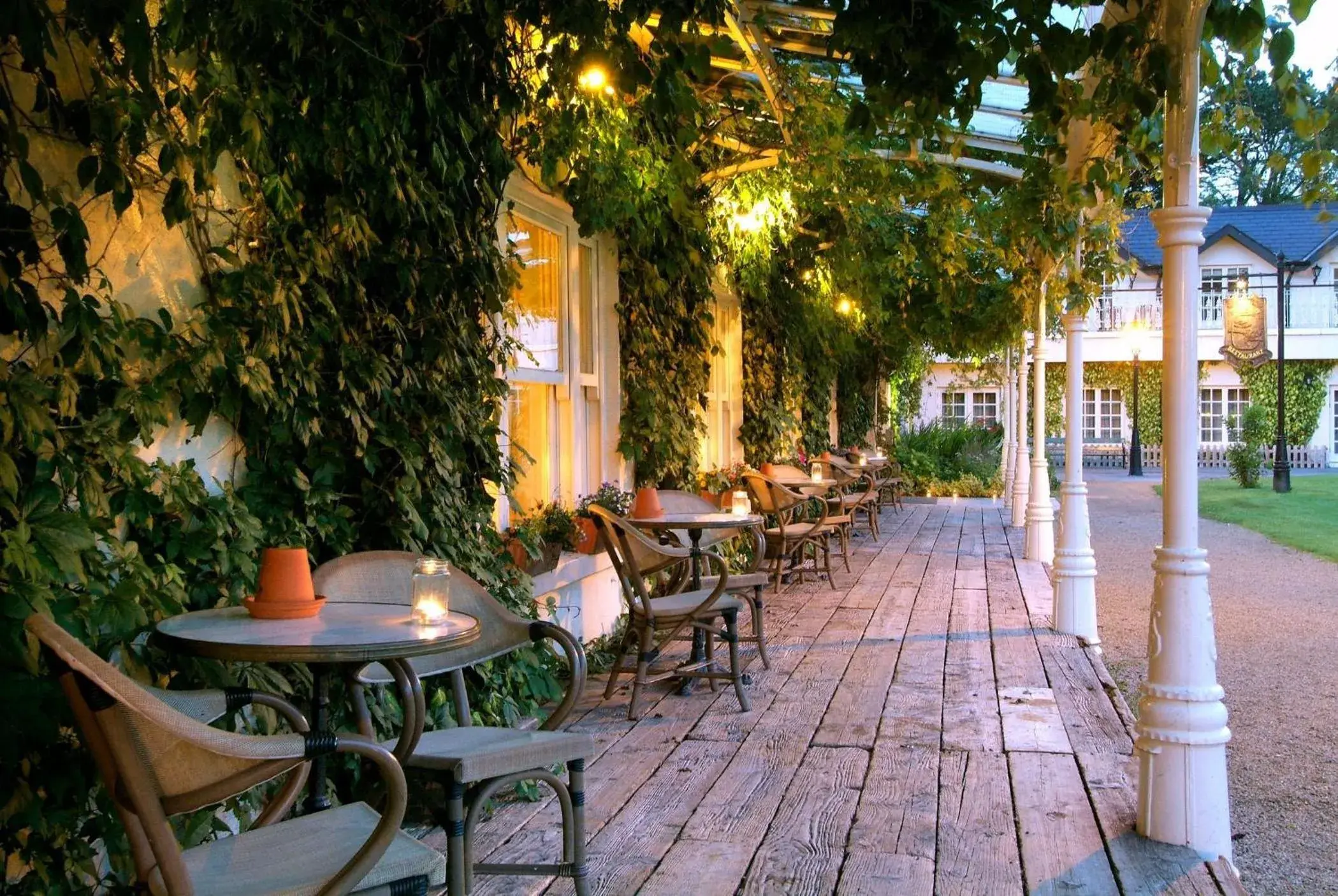 Patio in BrookLodge & Macreddin Village