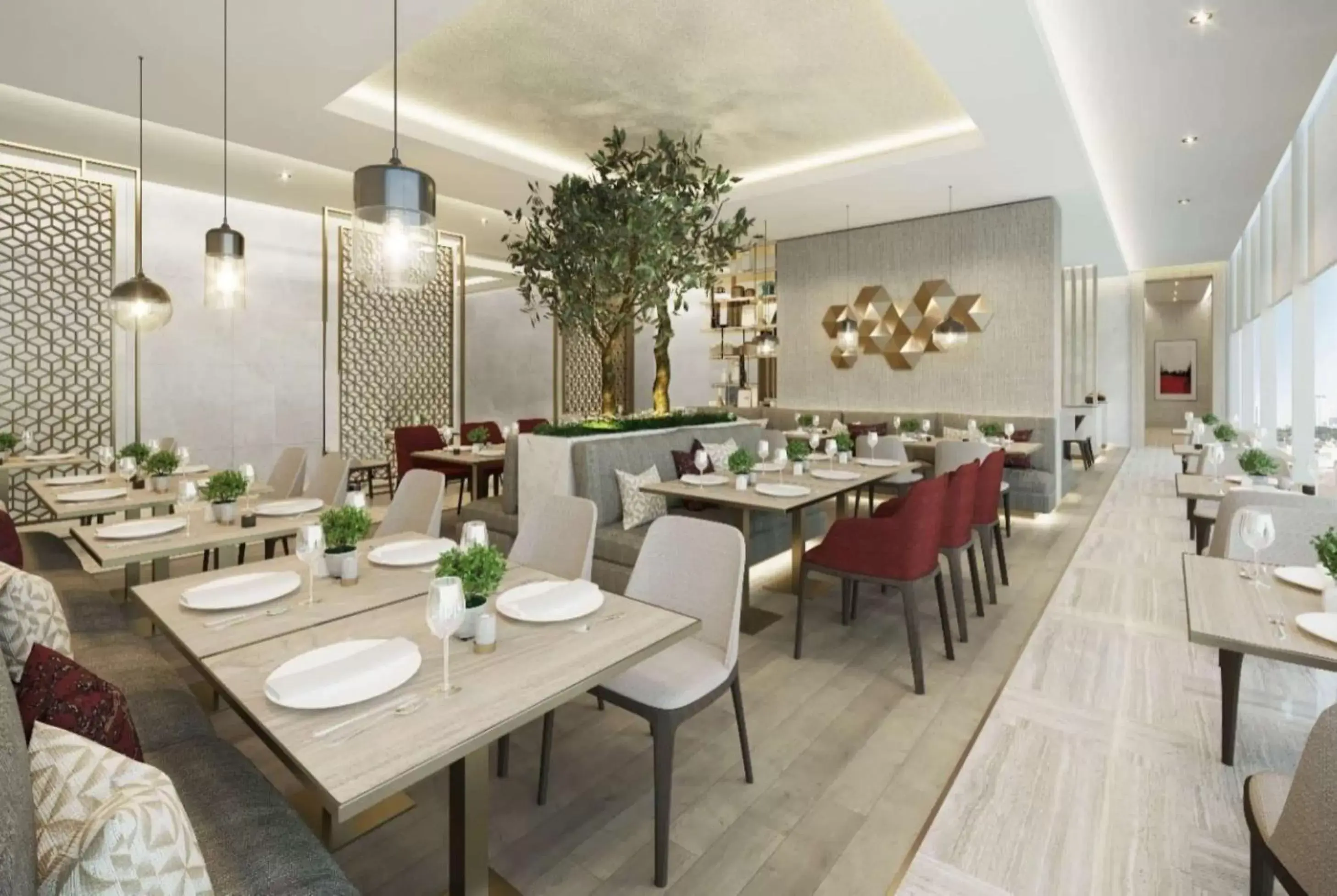 Restaurant/Places to Eat in Ramada by Wyndham Riyadh King Fahd Road