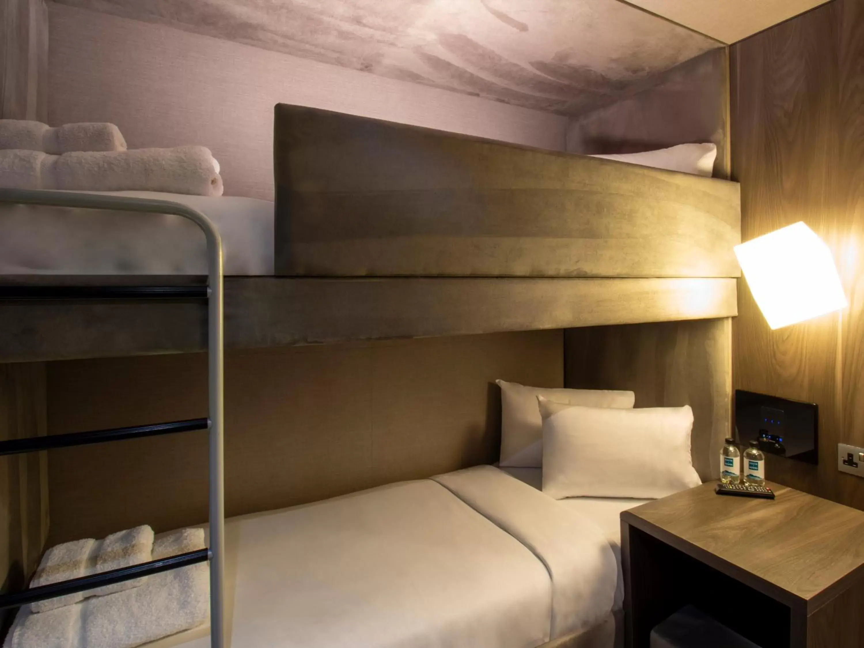 Bed, Bunk Bed in Bloc Hotel London Gatwick Airport