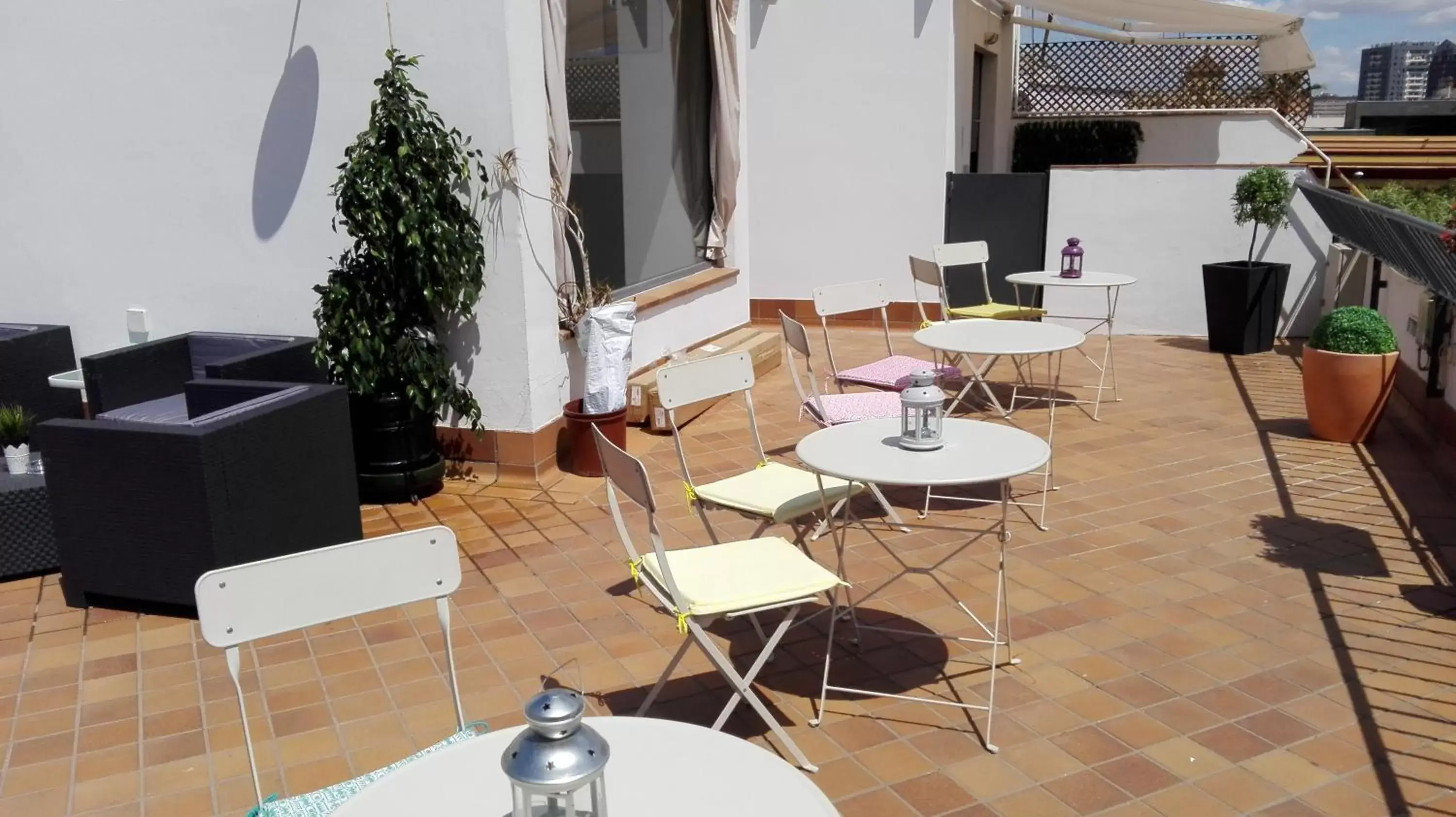 Balcony/Terrace in Basic Hotel Doña Manuela