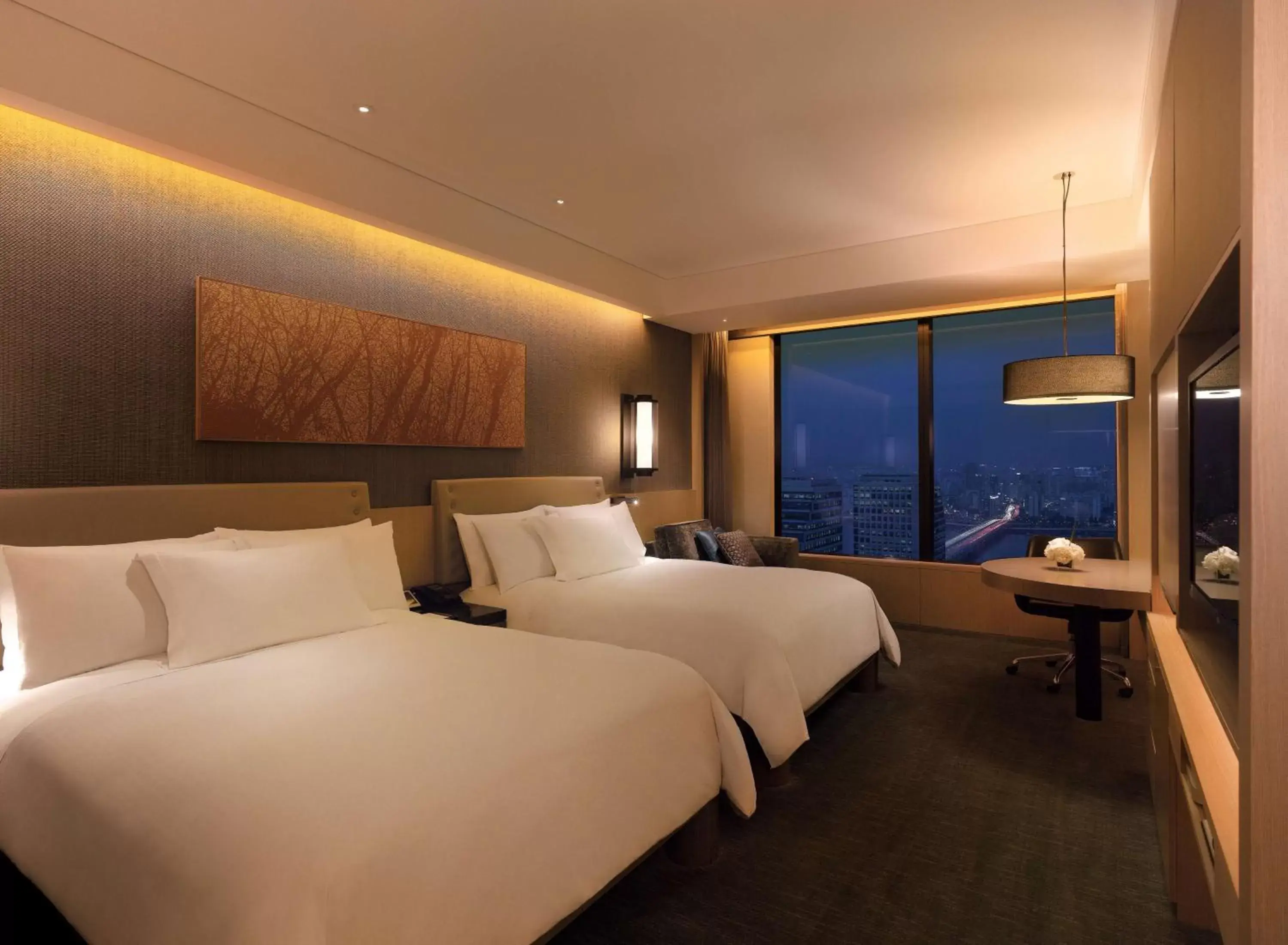 Bed in Conrad Seoul