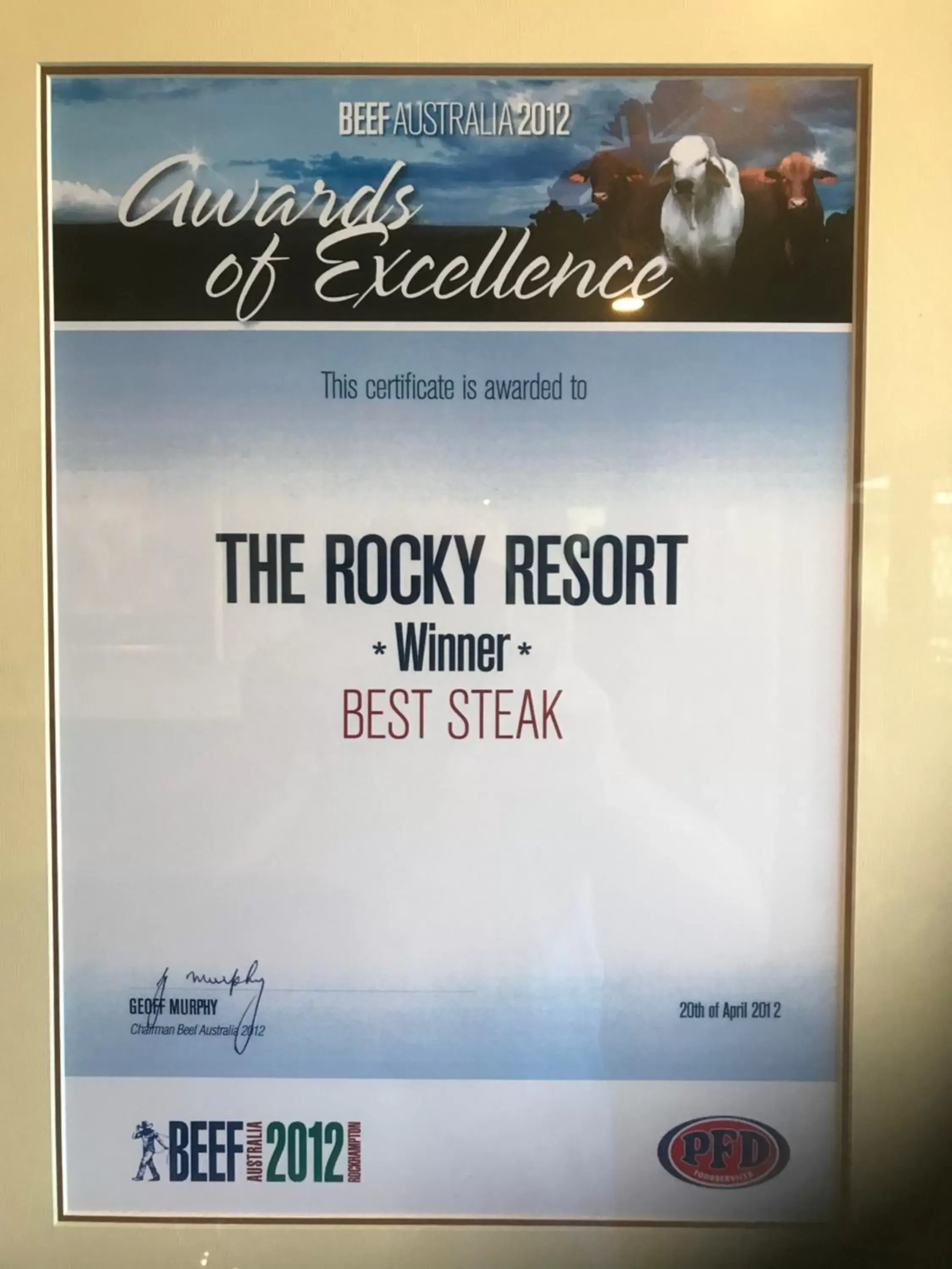 Dinner in Rocky Resort Motor Inn