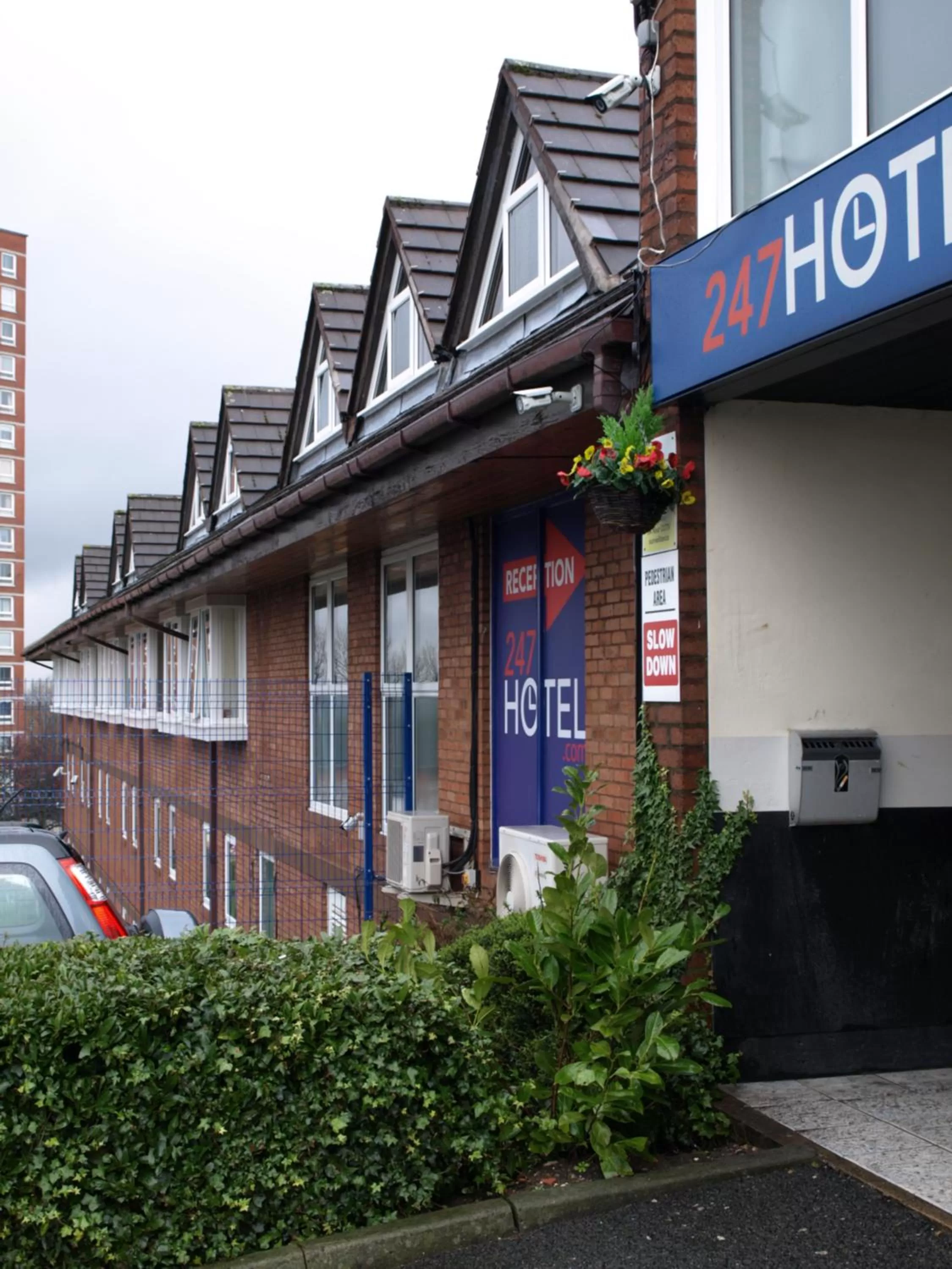 Facade/entrance in 247Hotel