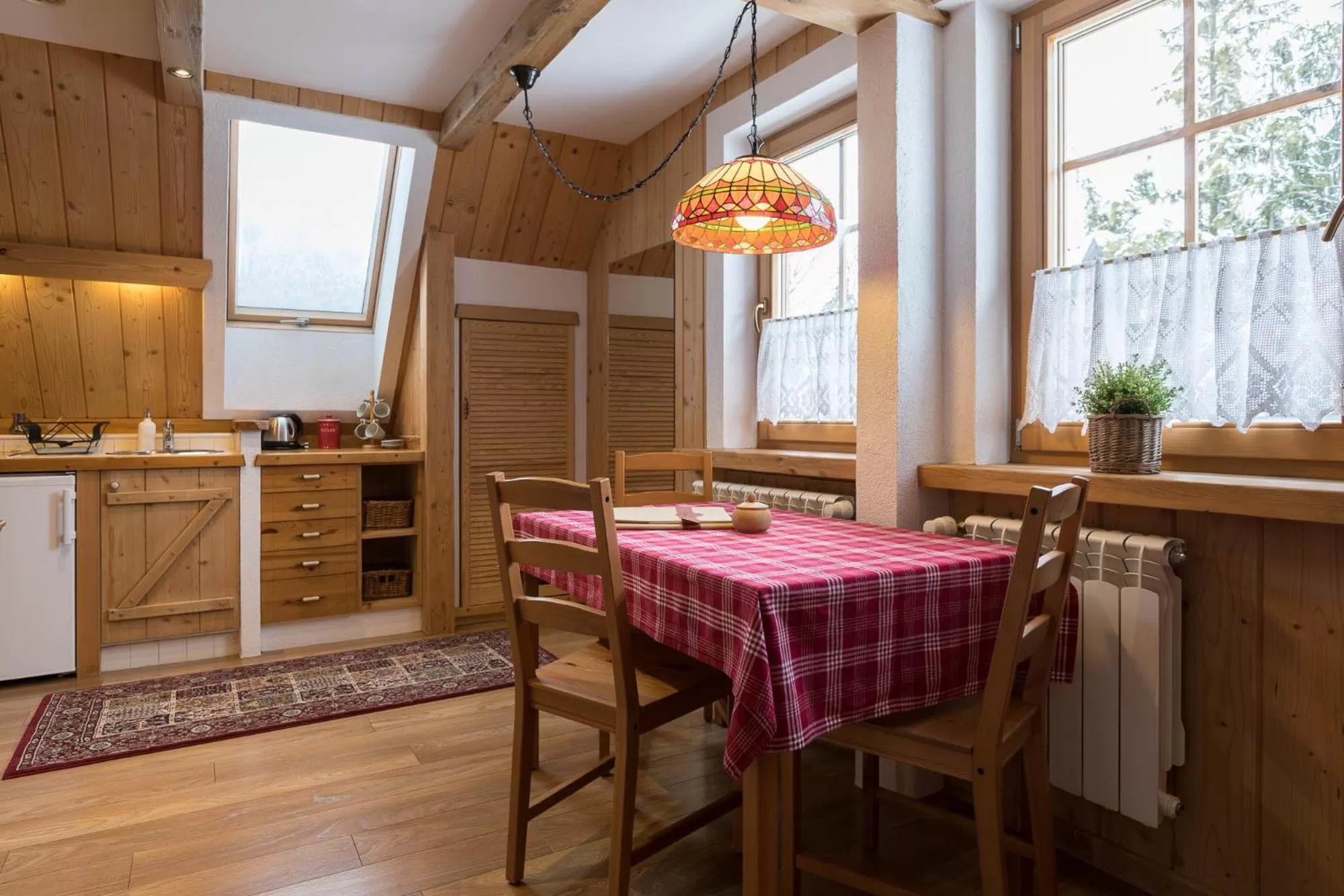 Seating area in Bambi Cottage