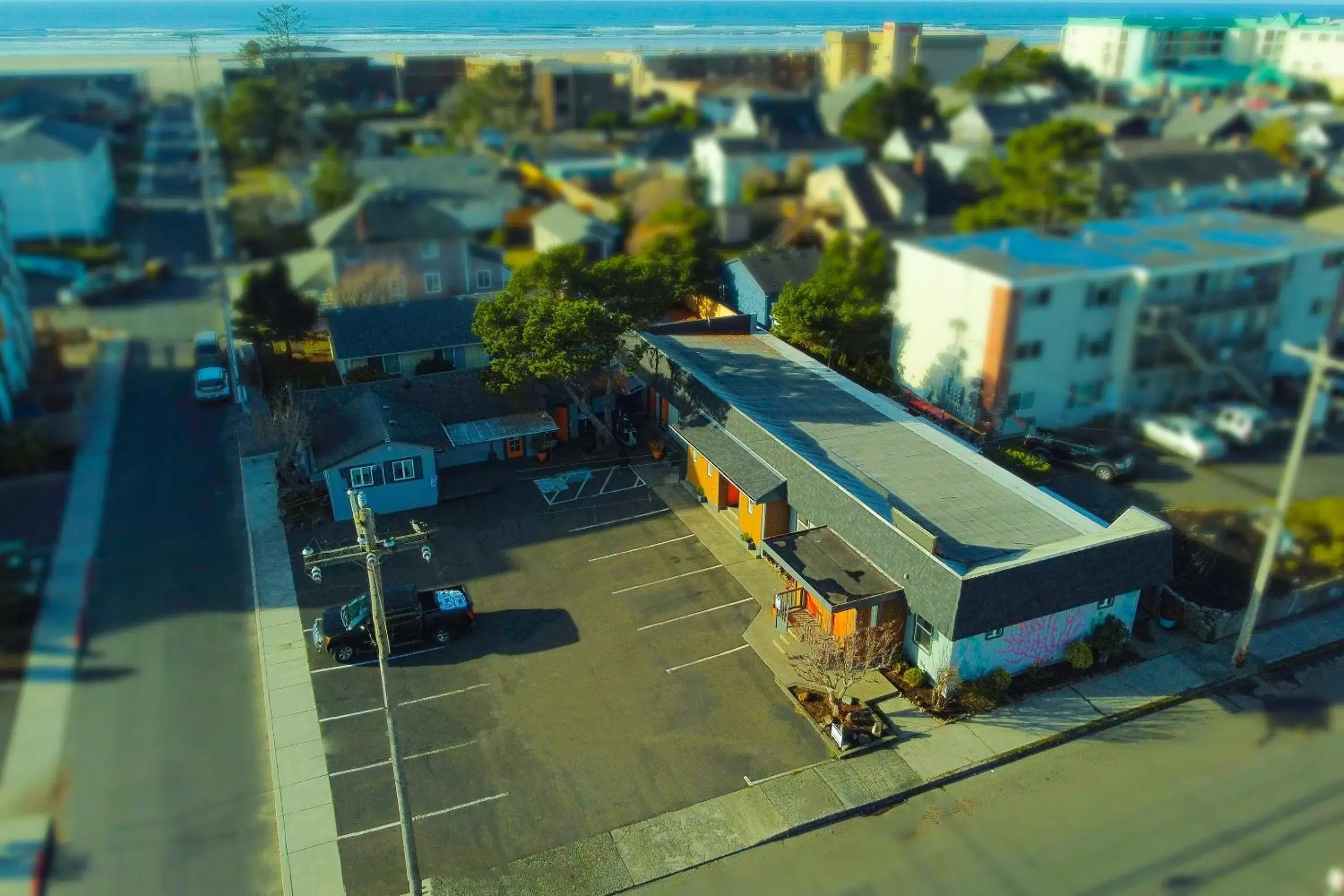 Parking, Bird's-eye View in City Centre Motel by OYO