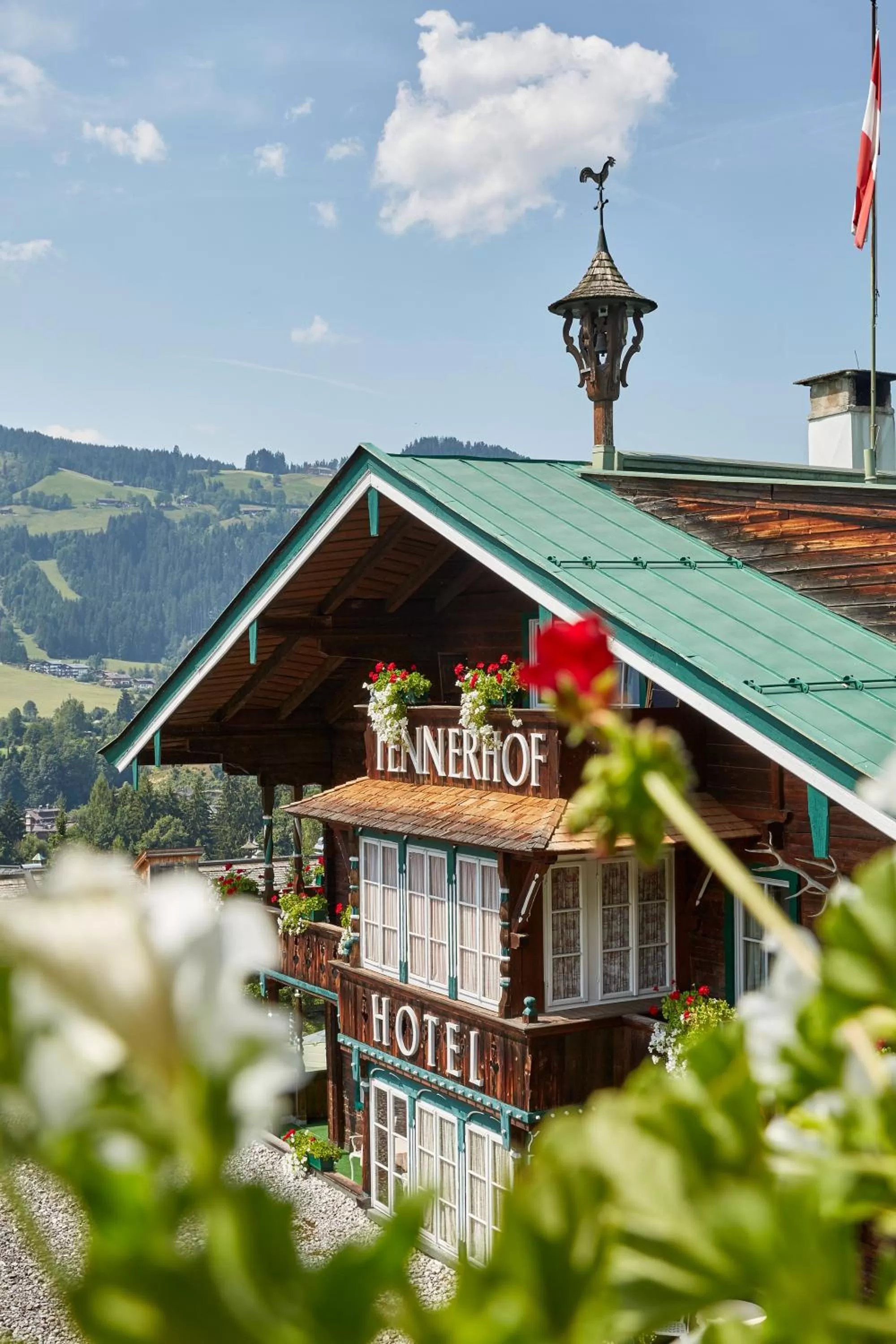 View (from property/room) in Relais & Châteaux Hotel Tennerhof