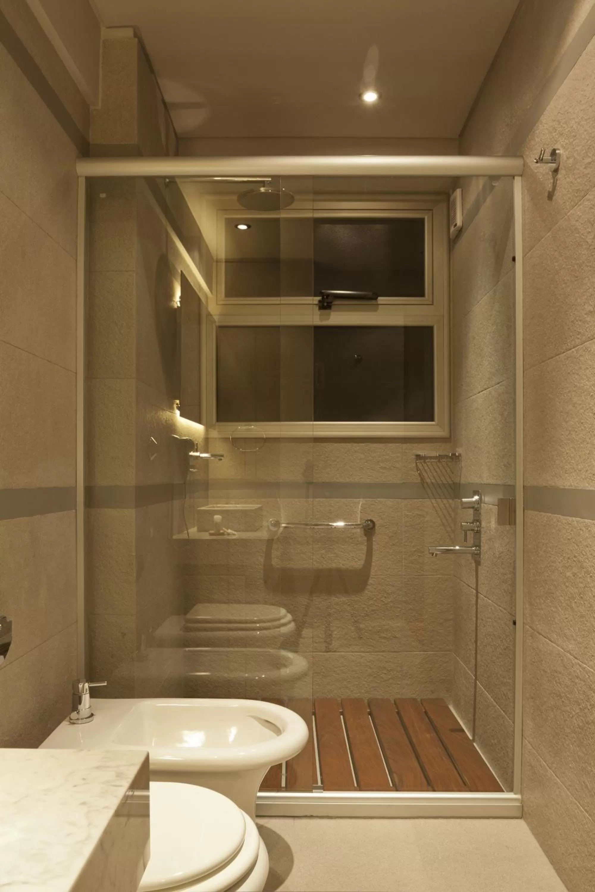 Shower in Sileo Hotel