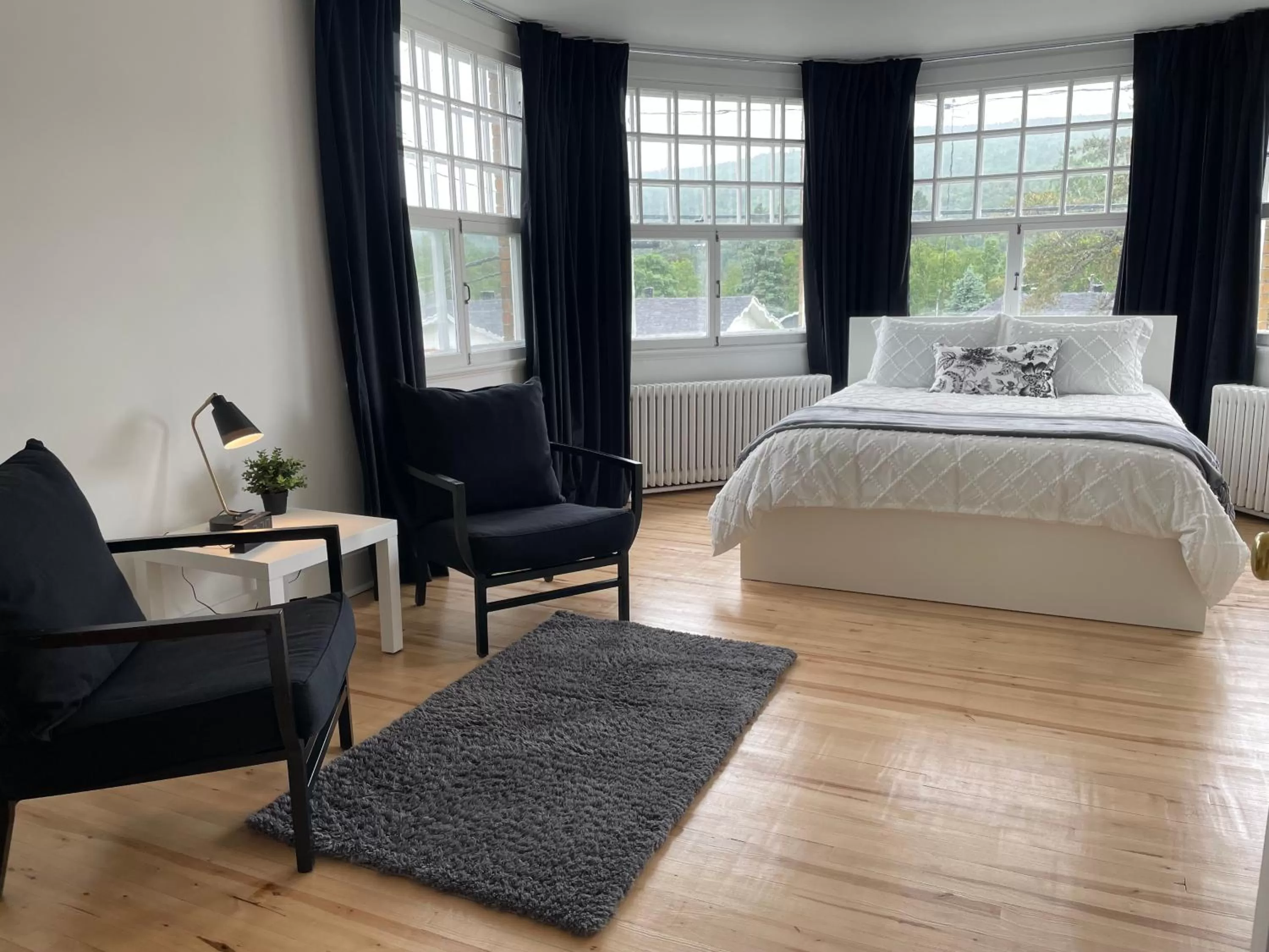 Bed in Hôtel Le Rustique