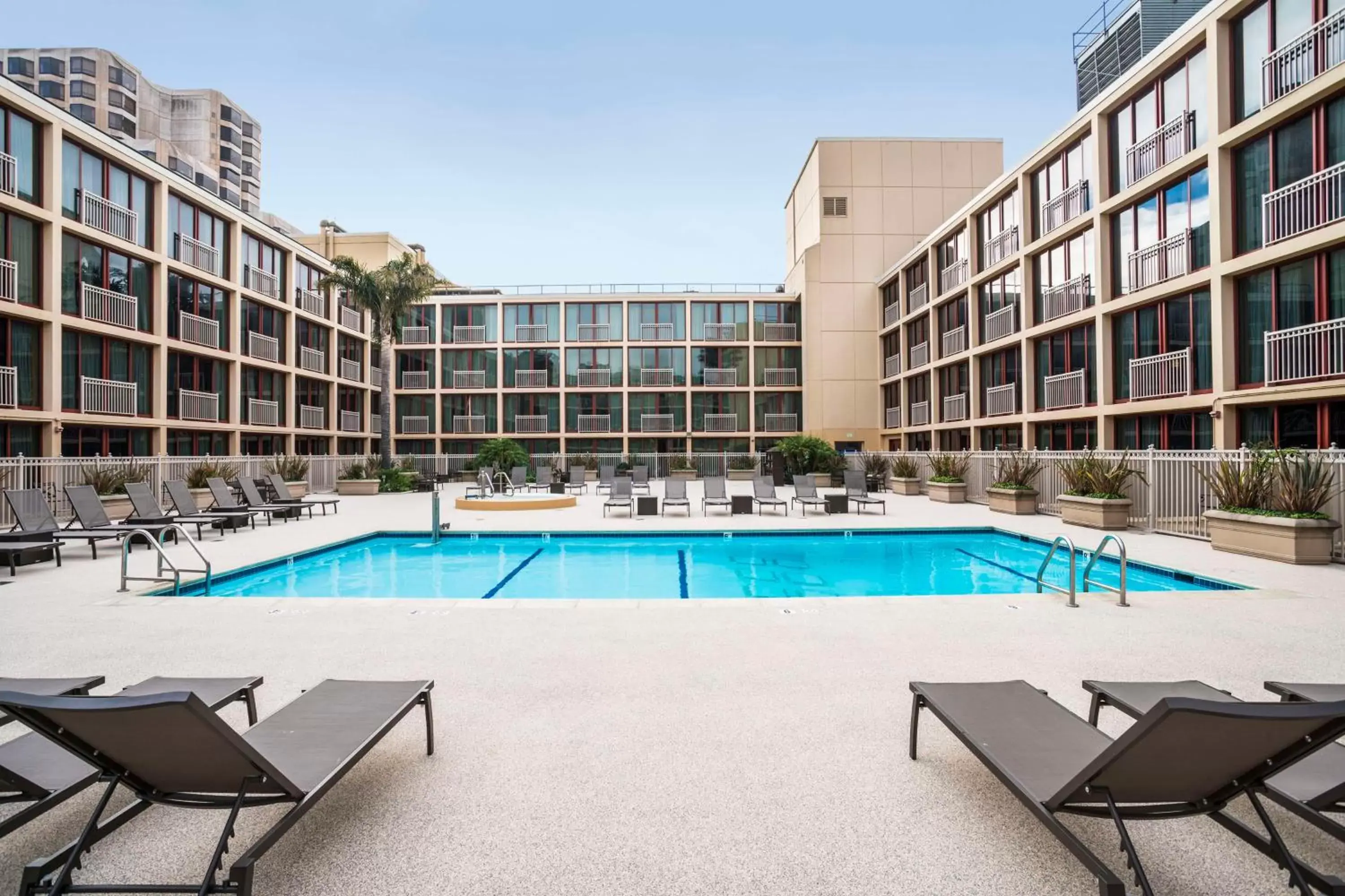 Pool view, Swimming Pool in Hilton Parc 55 San Francisco Union Square