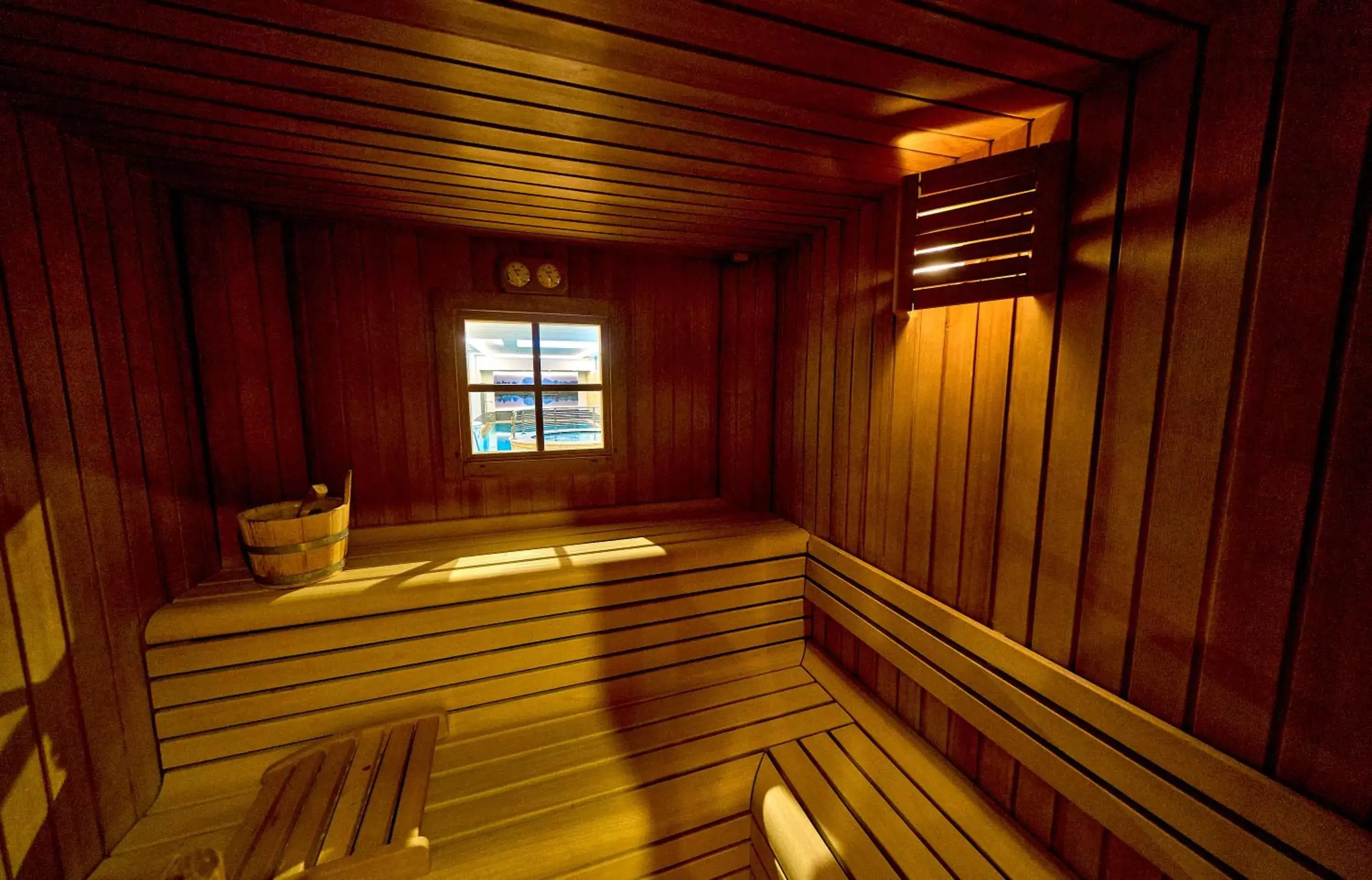 Sauna in Hotel Cristina