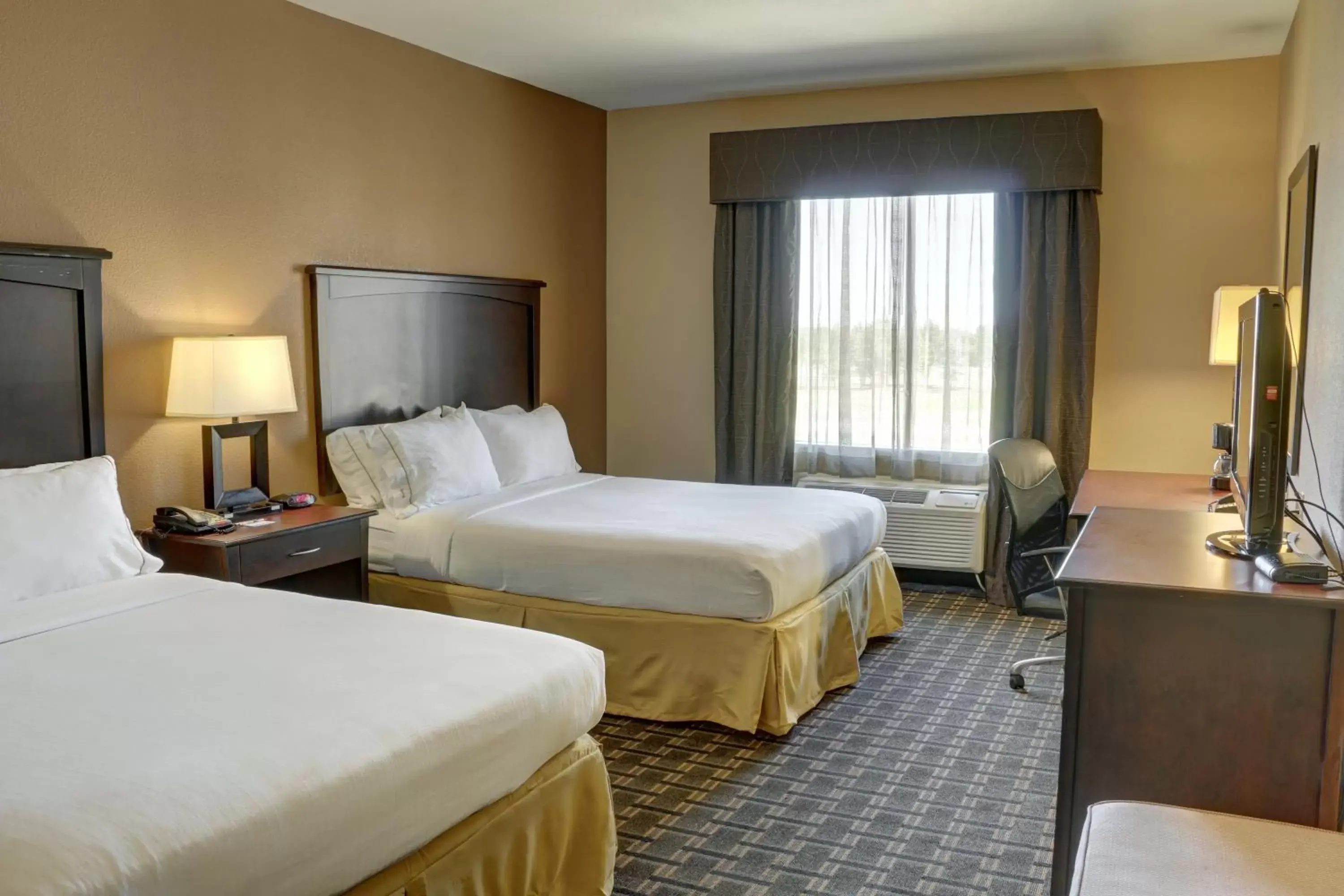 Bedroom, Bed in Holiday Inn Express Hotel & Suites Texarkana East, an IHG Hotel