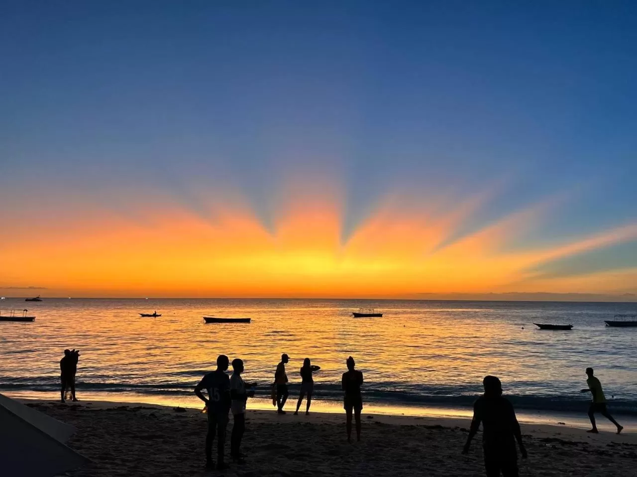 Sunset in Kihori Nungwi