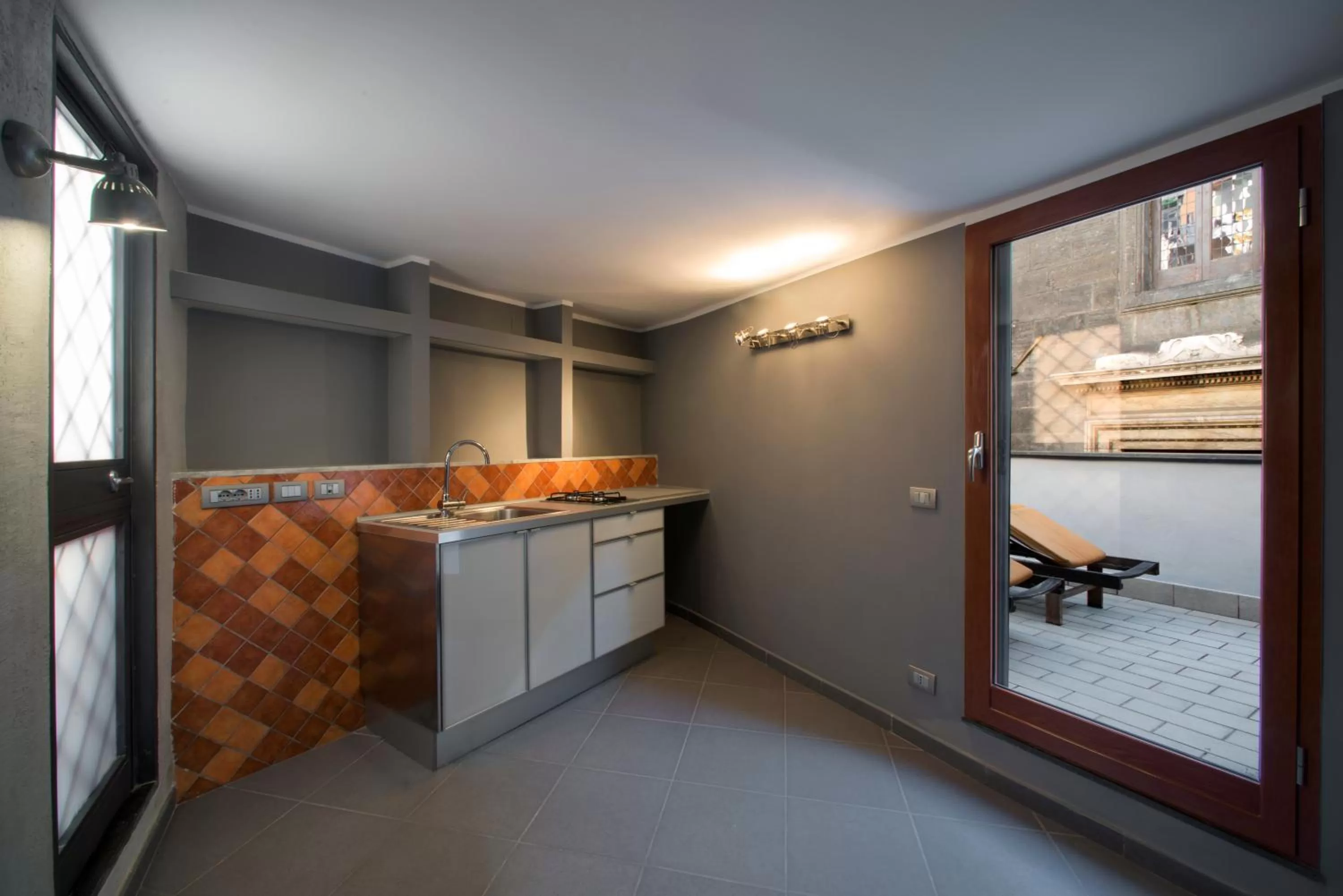 Kitchen or kitchenette in Il Taschino Suite