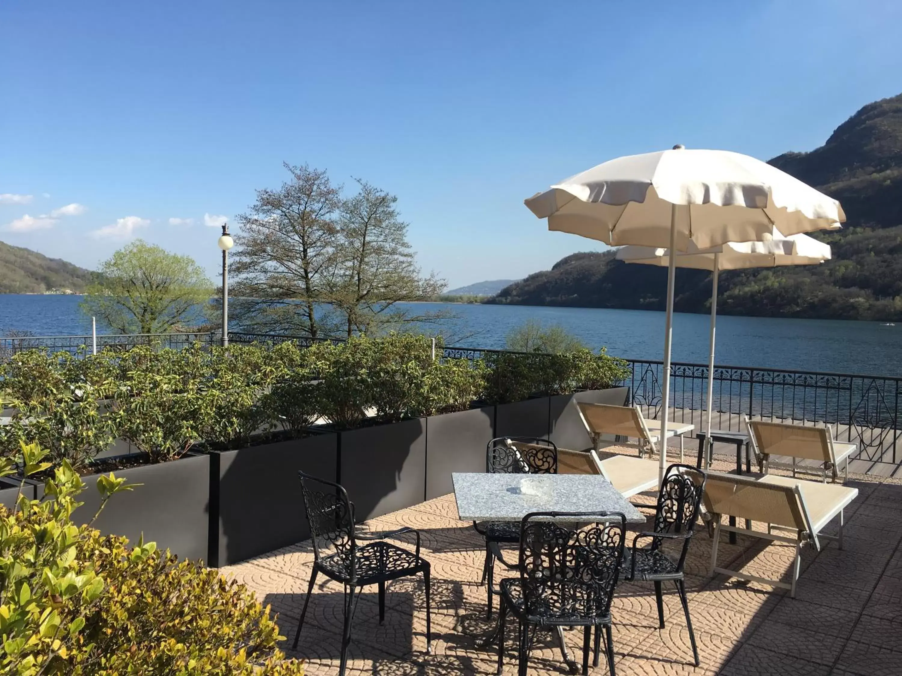 Balcony/Terrace in Hotel Ristorante La Quartina