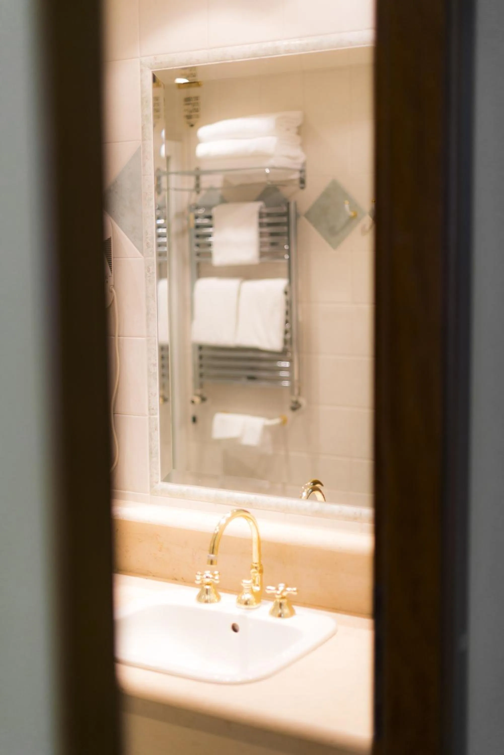 Bathroom in Relais Leon d'Oro