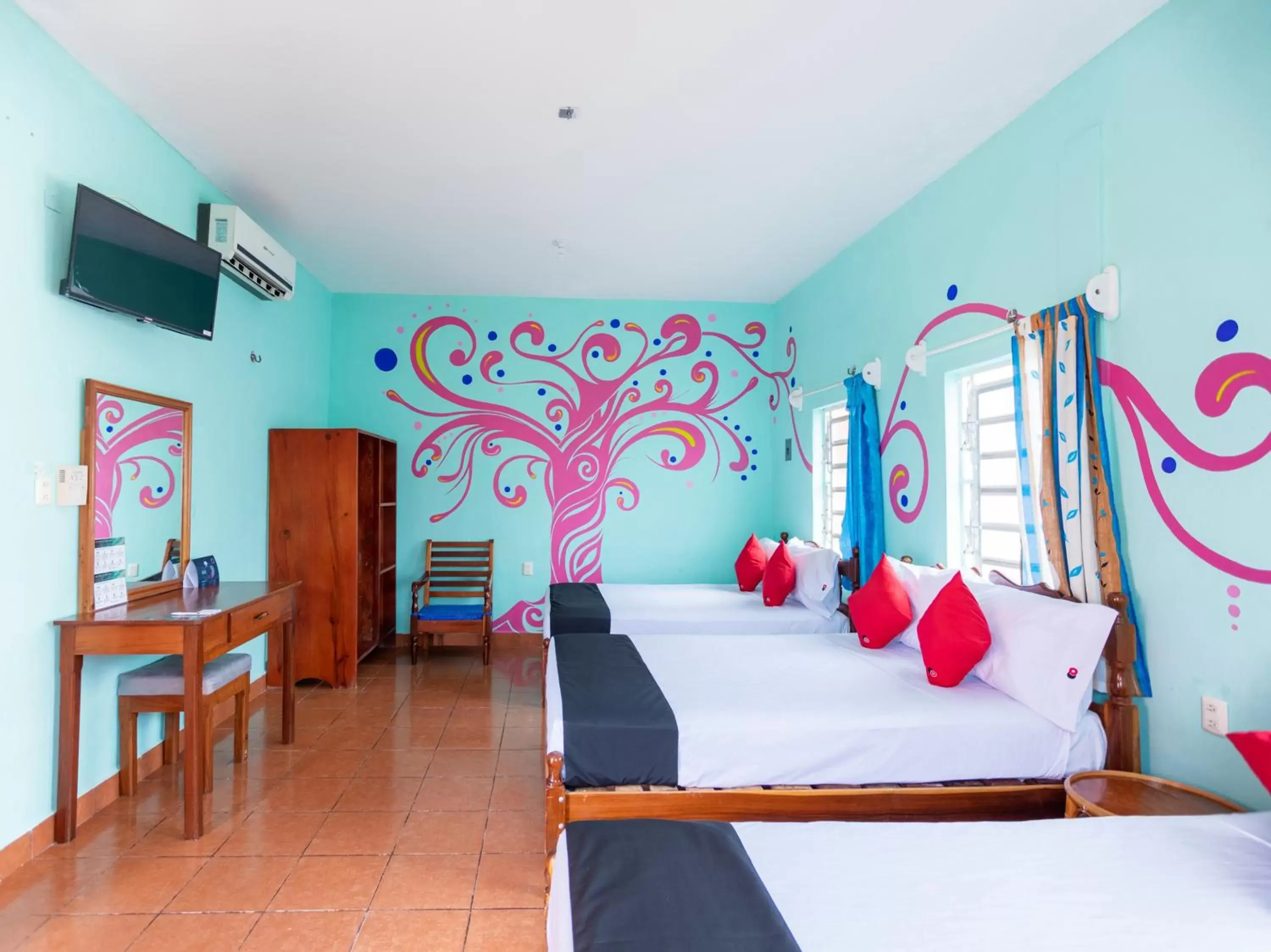 Bedroom in Hotel Hacienda Bacalar