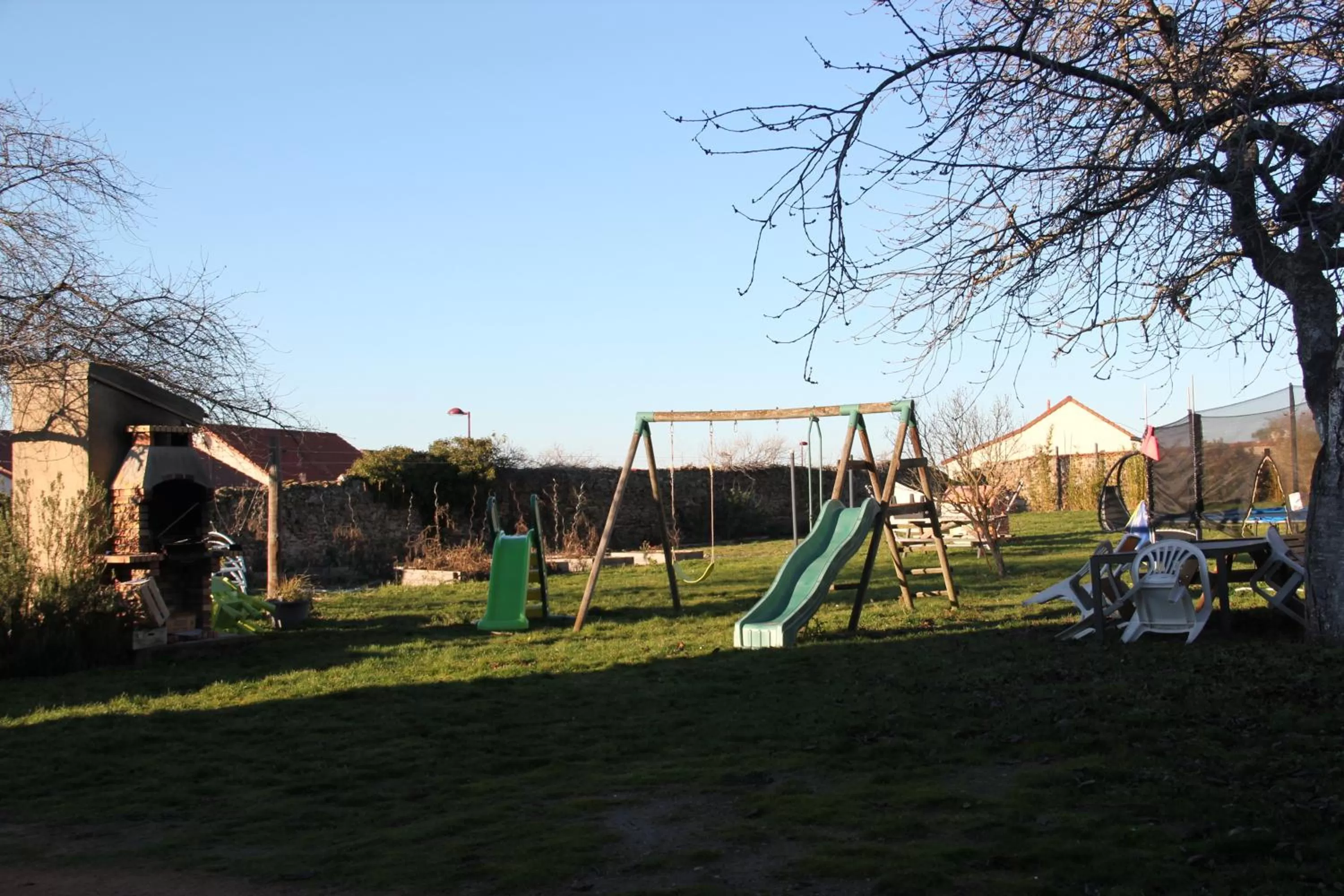 Children play ground in Château Besson