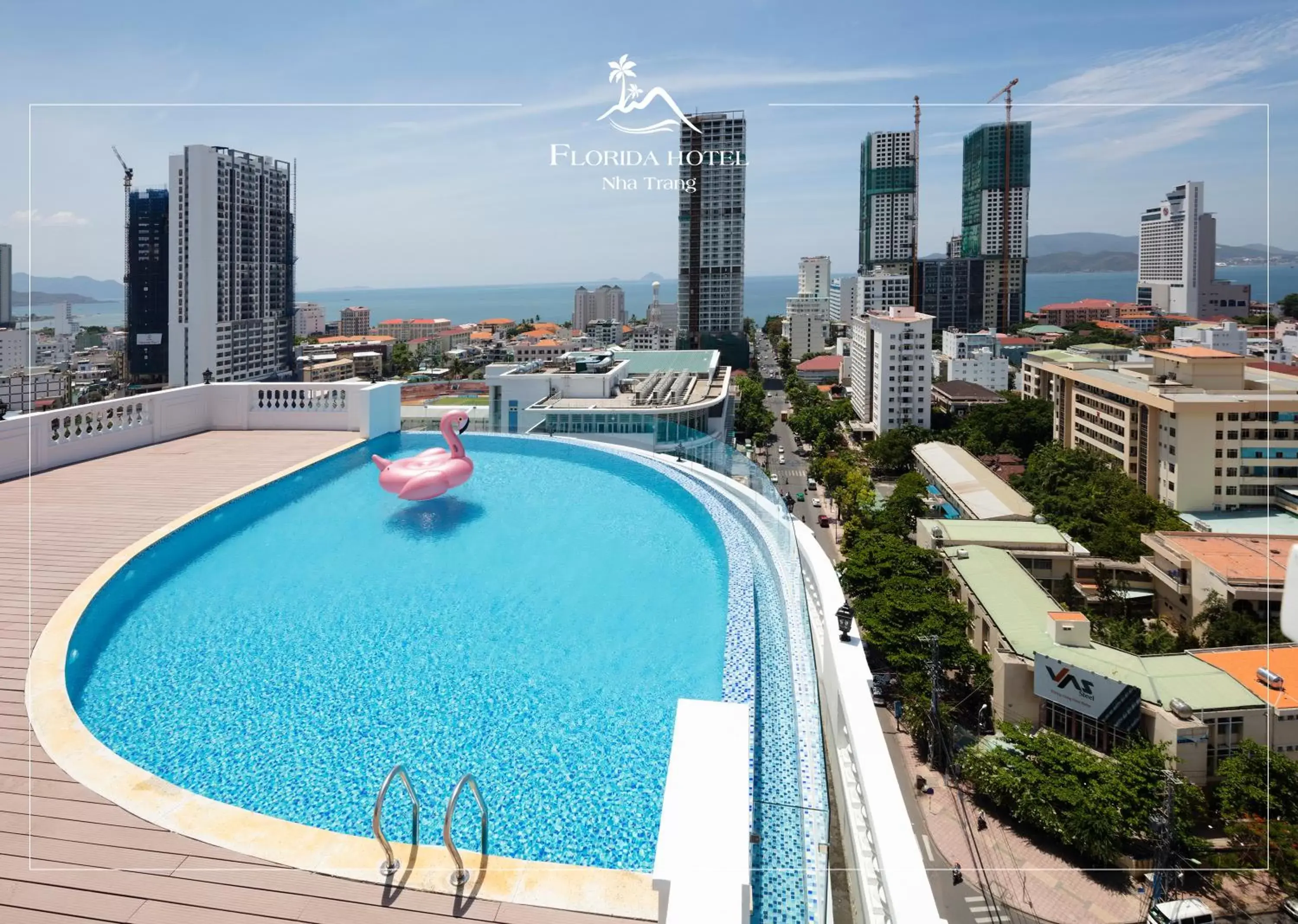 Swimming pool, Pool View in Florida Nha Trang Hotel