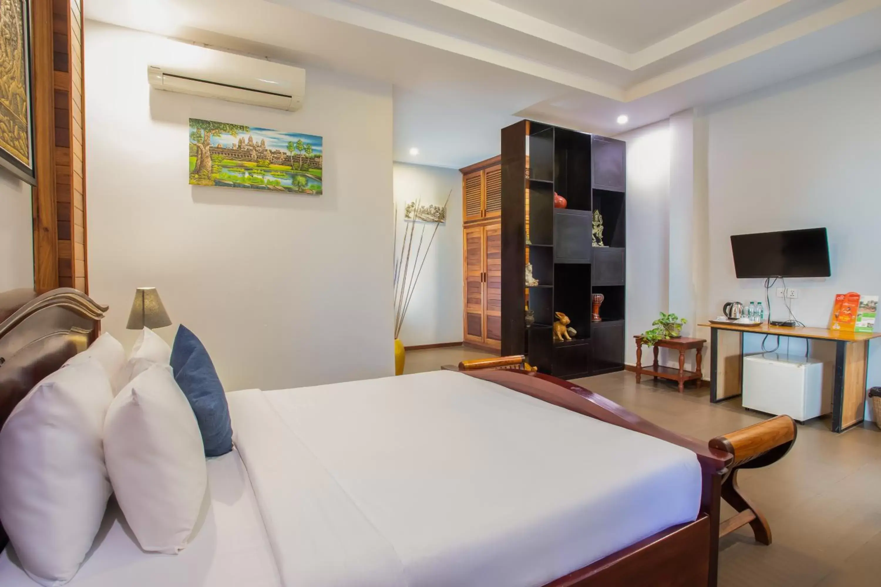 Bed in Samnak Lounge Bed in Samnak Lounge