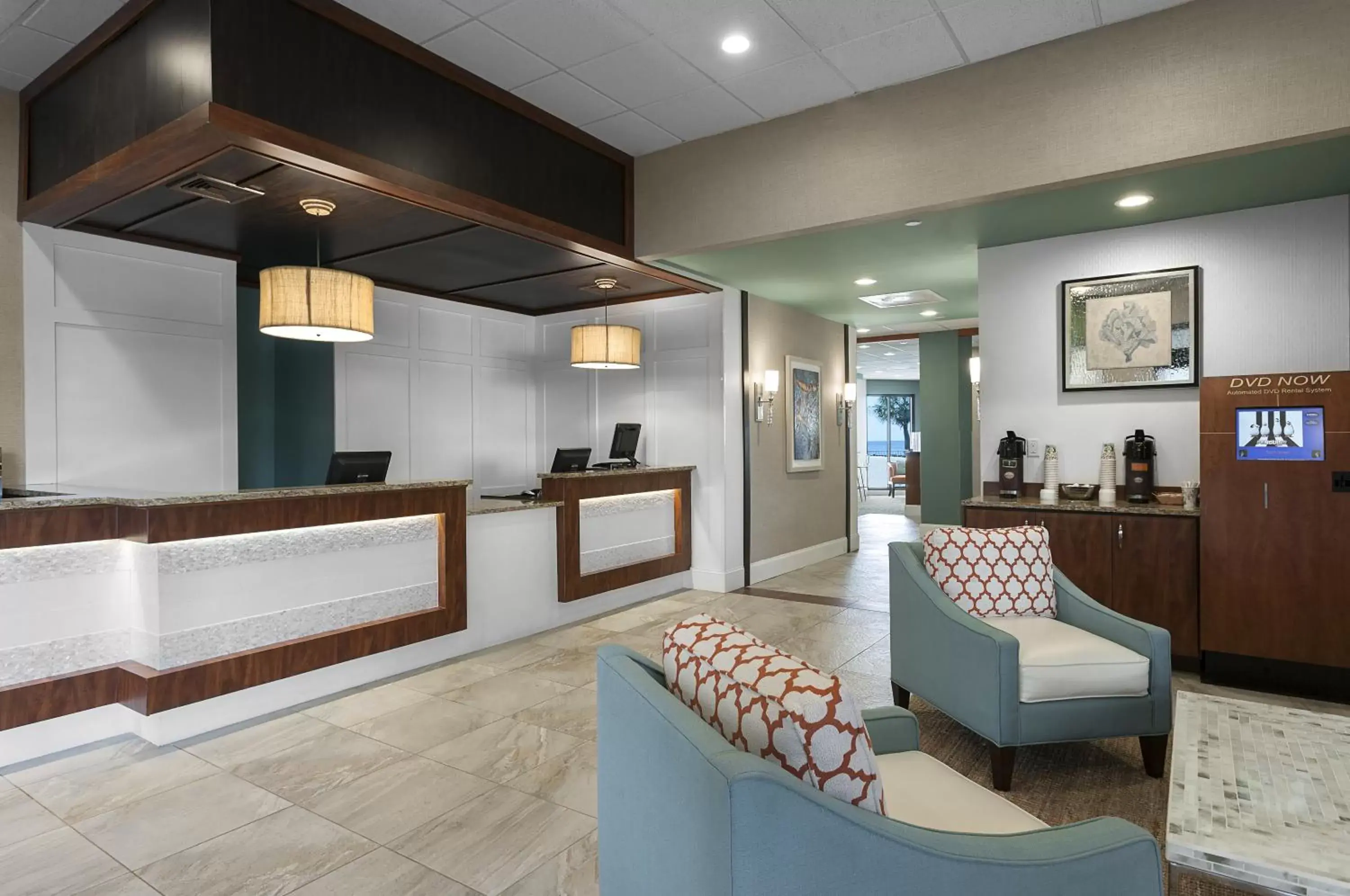 Lobby or reception in The Strand - A Boutique Resort Lobby or reception in The Strand - A Boutique Resort