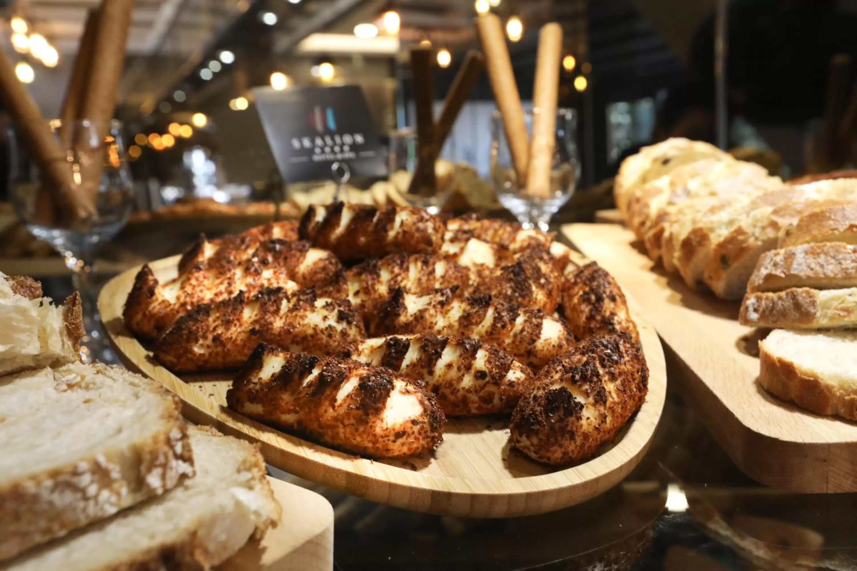 Buffet breakfast in Skalion Hotel